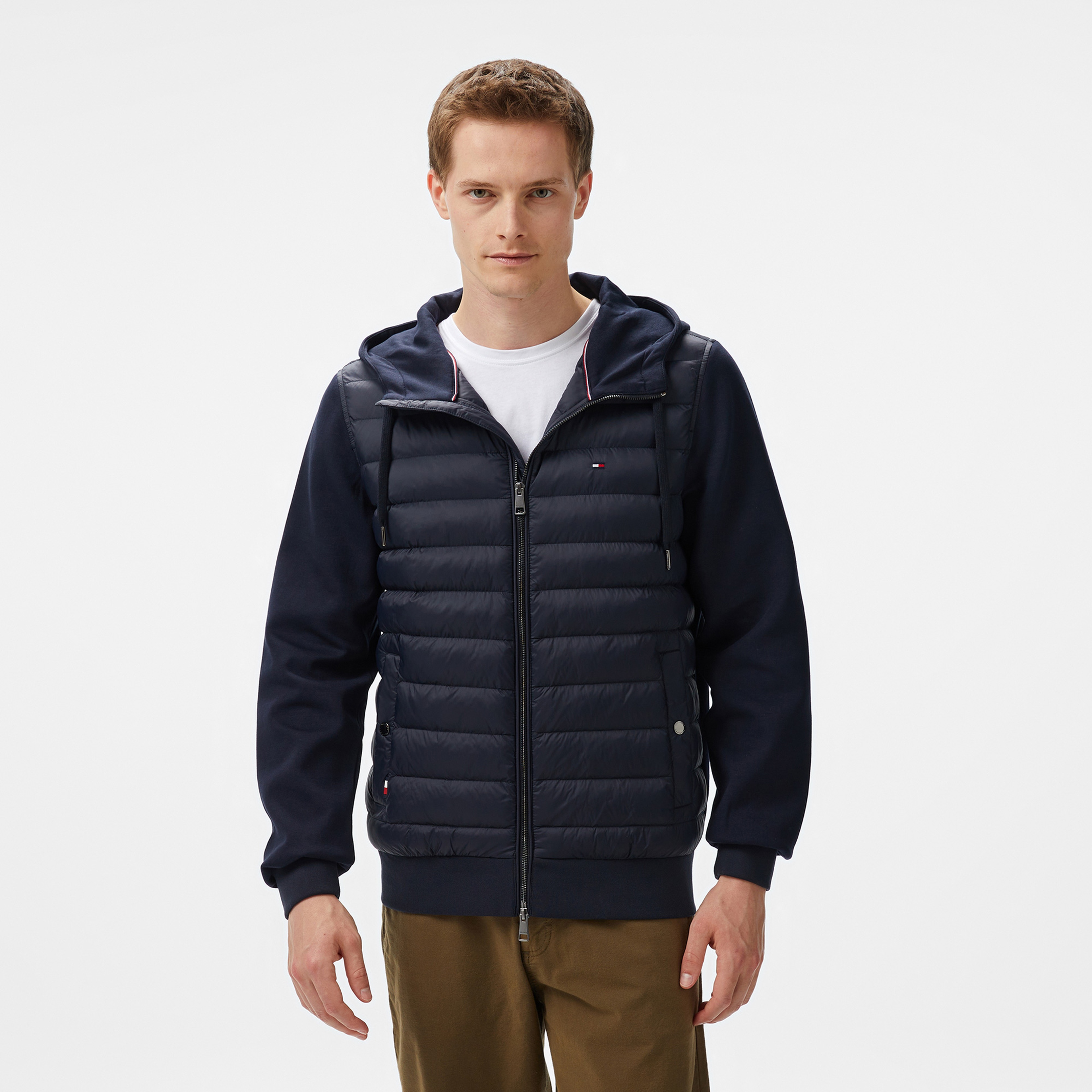 Tommy Hilfiger Erkek Mavi Sweatshirt