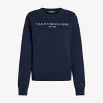 Tommy Hilfiger Mdrn Reg Corp Logo C-Nk Kadın Lacivert Sweatshirt