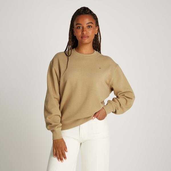 Tommy Hilfiger Kadın Haki Sweatshirt