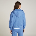 Tommy Hilfiger Reg Varsity Zip Kadın Mavi Sweatshirt