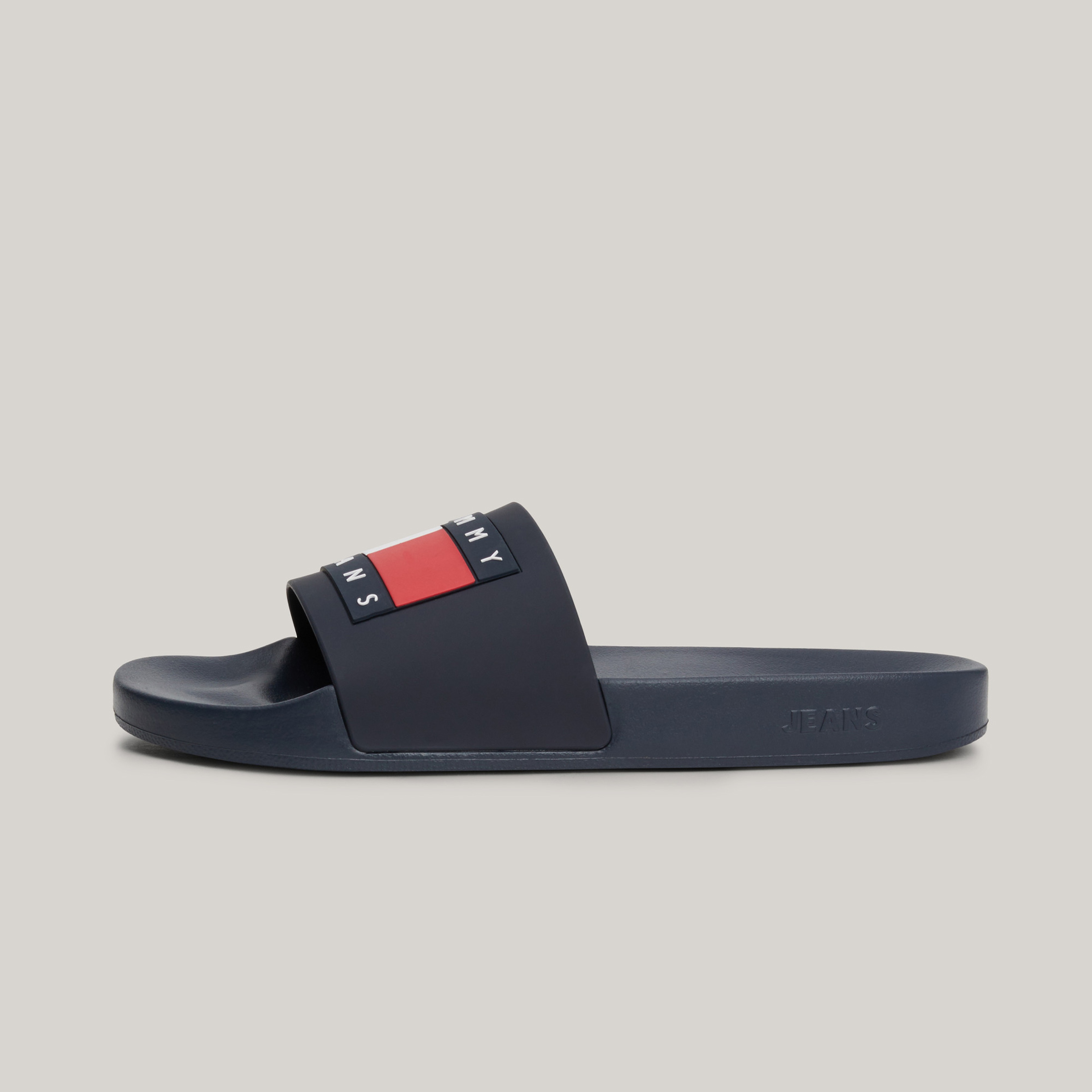 Tommy Jeans Jeans Pool Slide Erkek Lacivert Terlik