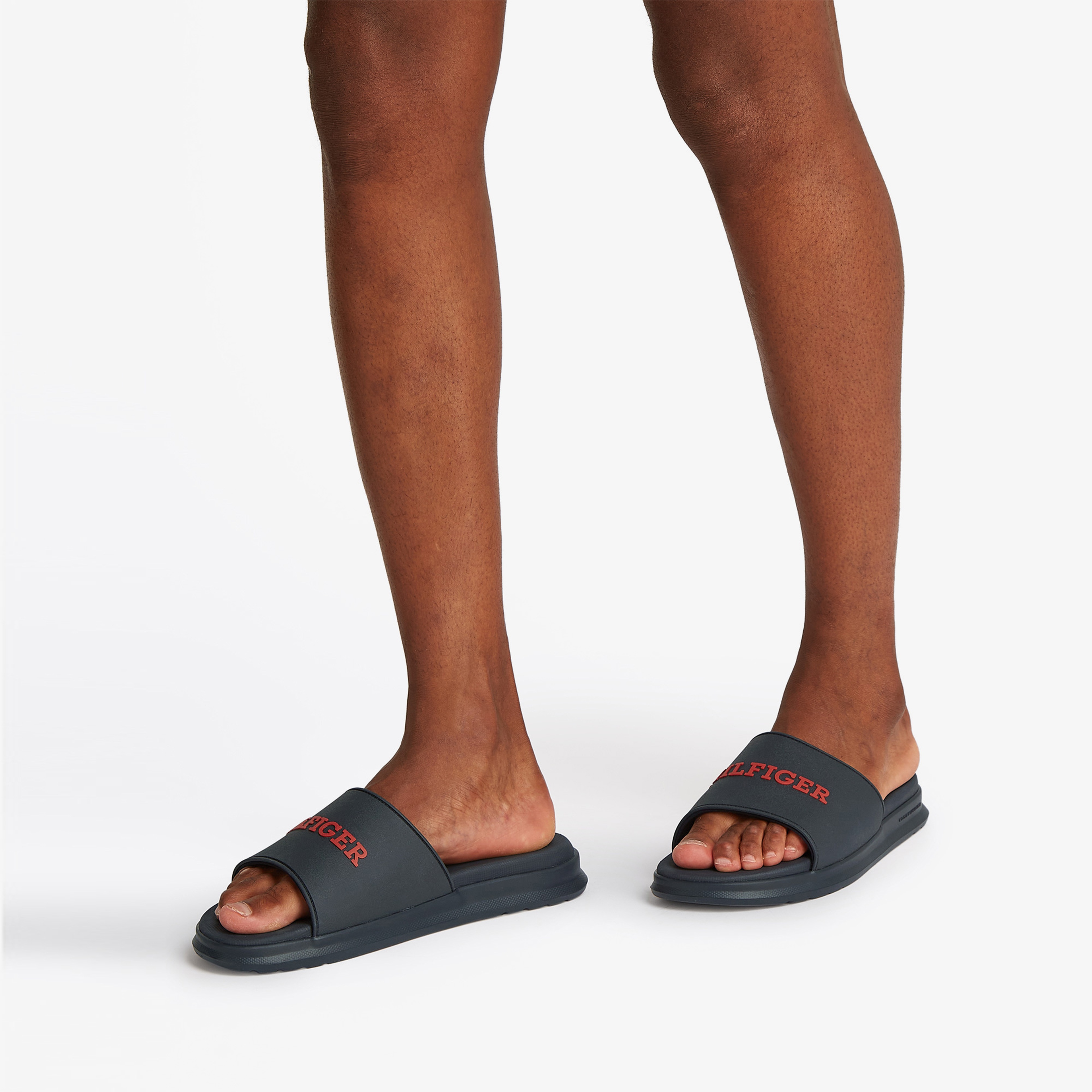 Tommy Hilfiger Dual Density Pool Erkek Mavi Terlik