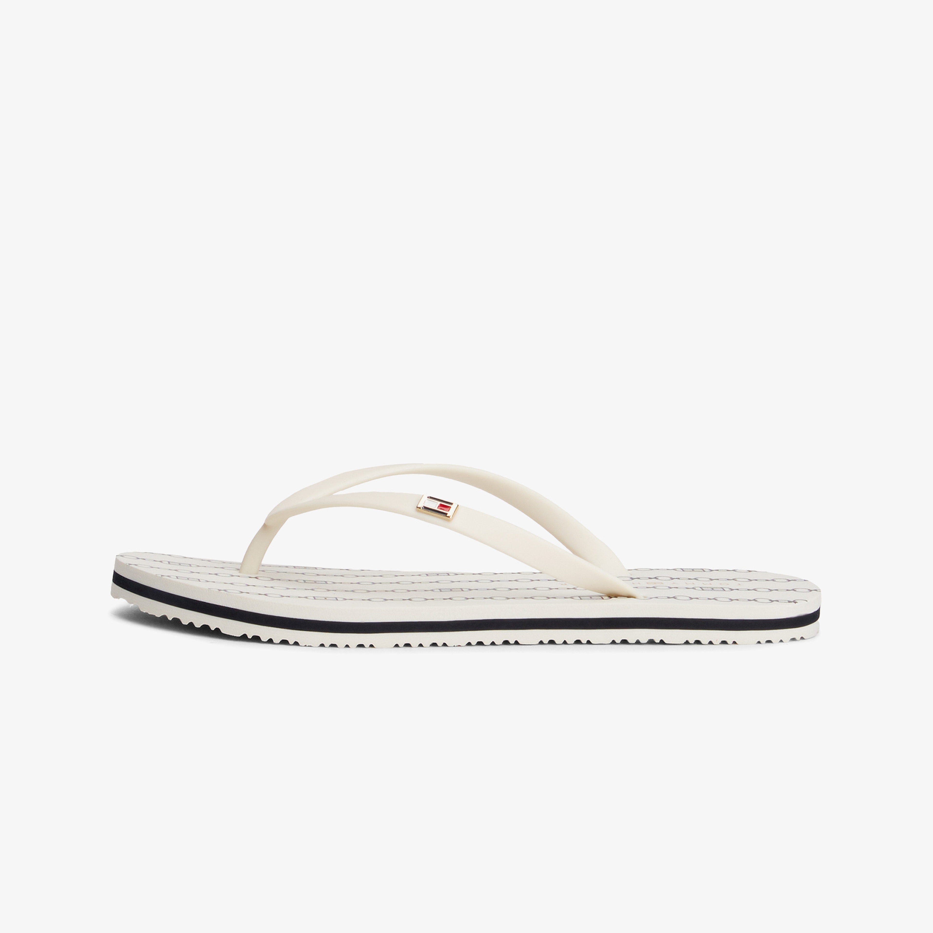 Tommy Hilfiger Strap Beach Kadın Beyaz Terlik