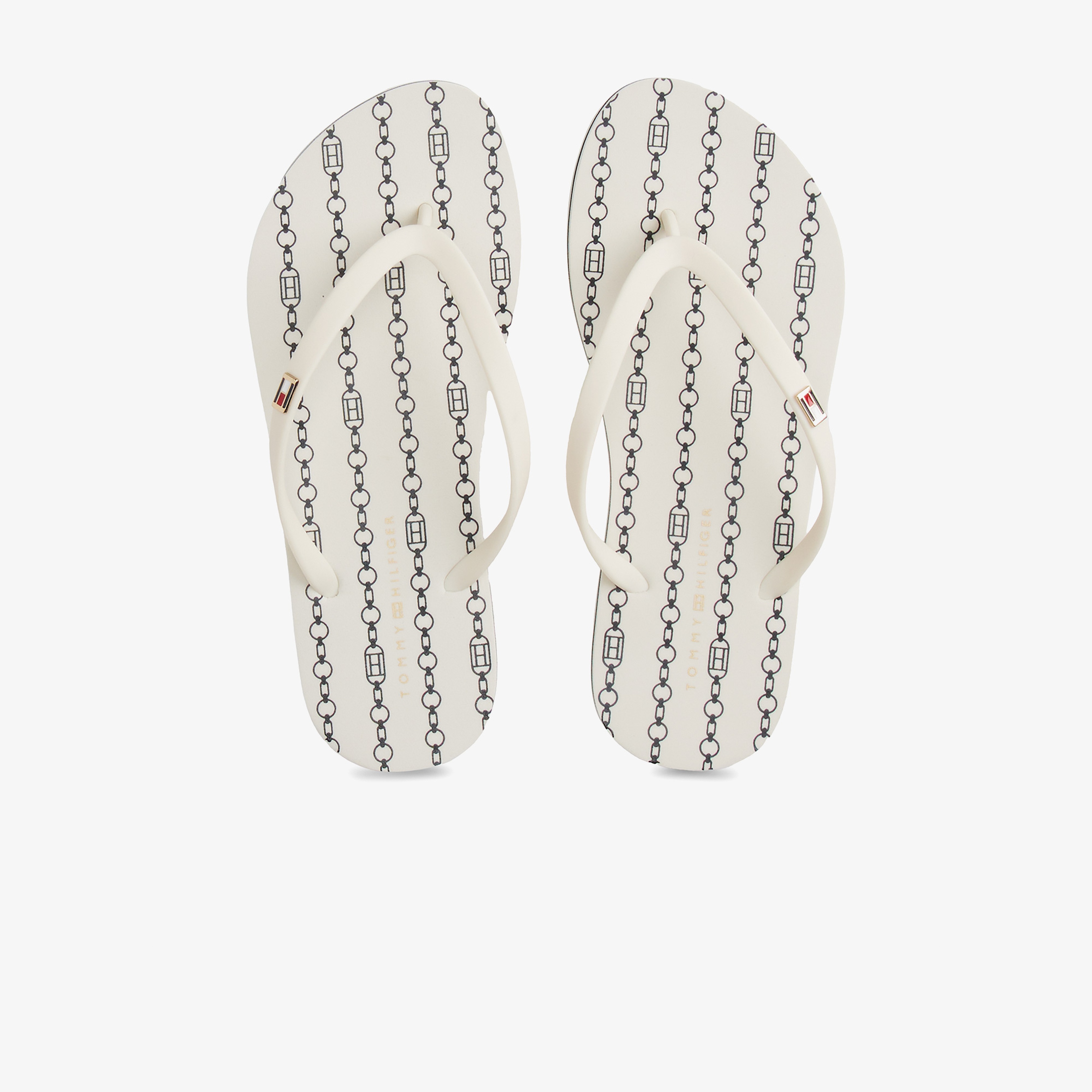 Tommy Hilfiger Strap Beach Kadın Beyaz Terlik