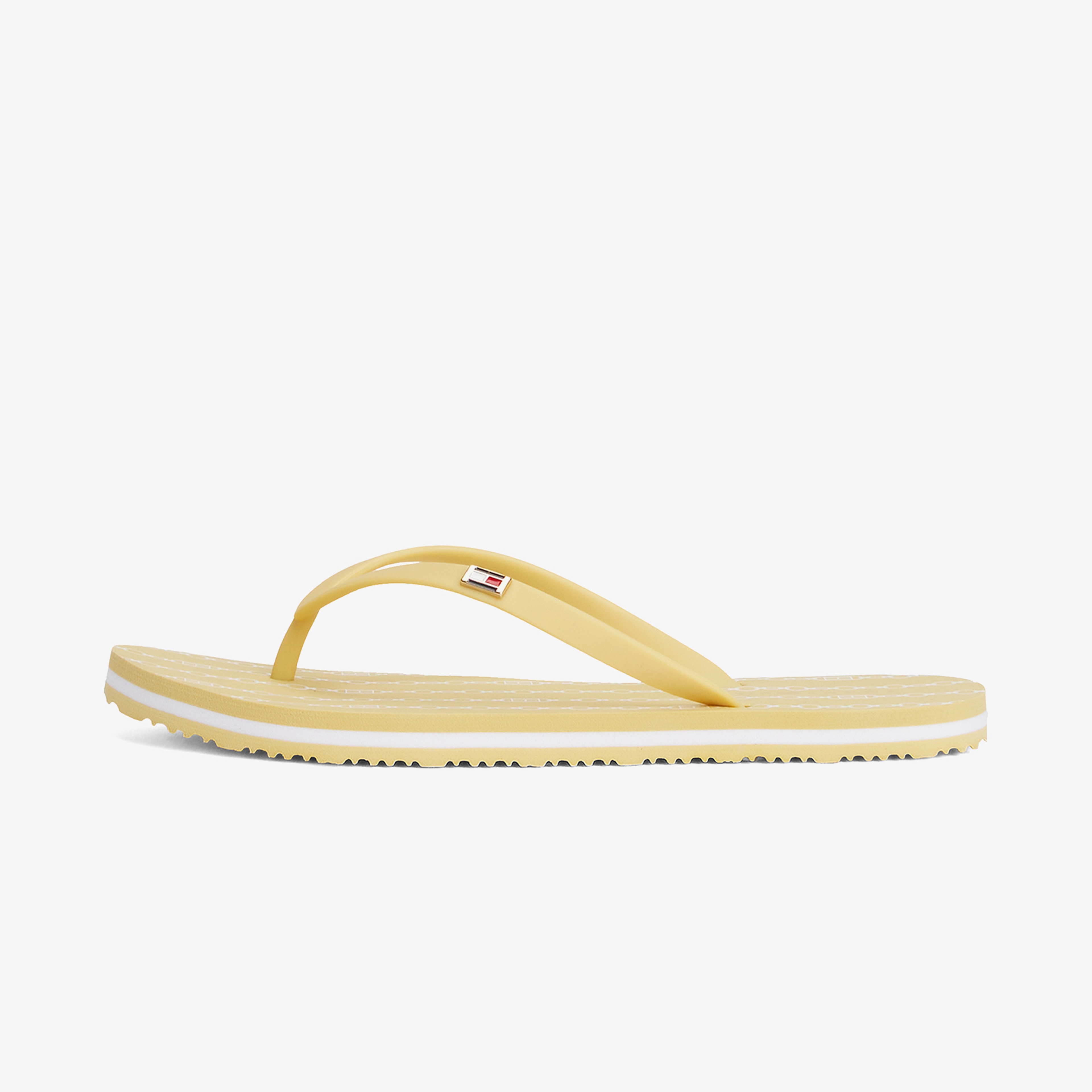 Tommy Hilfiger Strap Beach Kadın Sarı Terlik