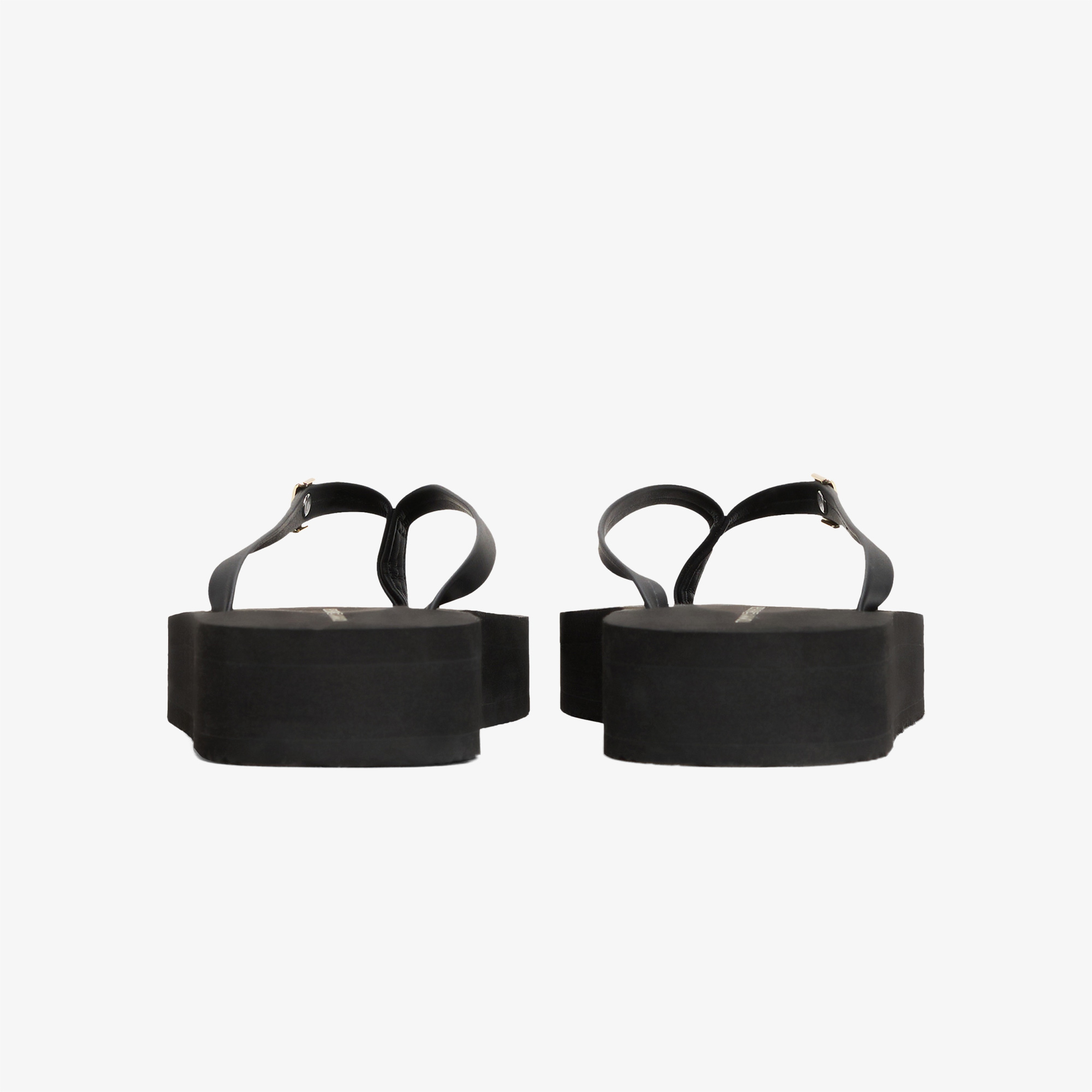 Tommy Hilfiger Elevated Chic Beach Kadın Siyah Terlik