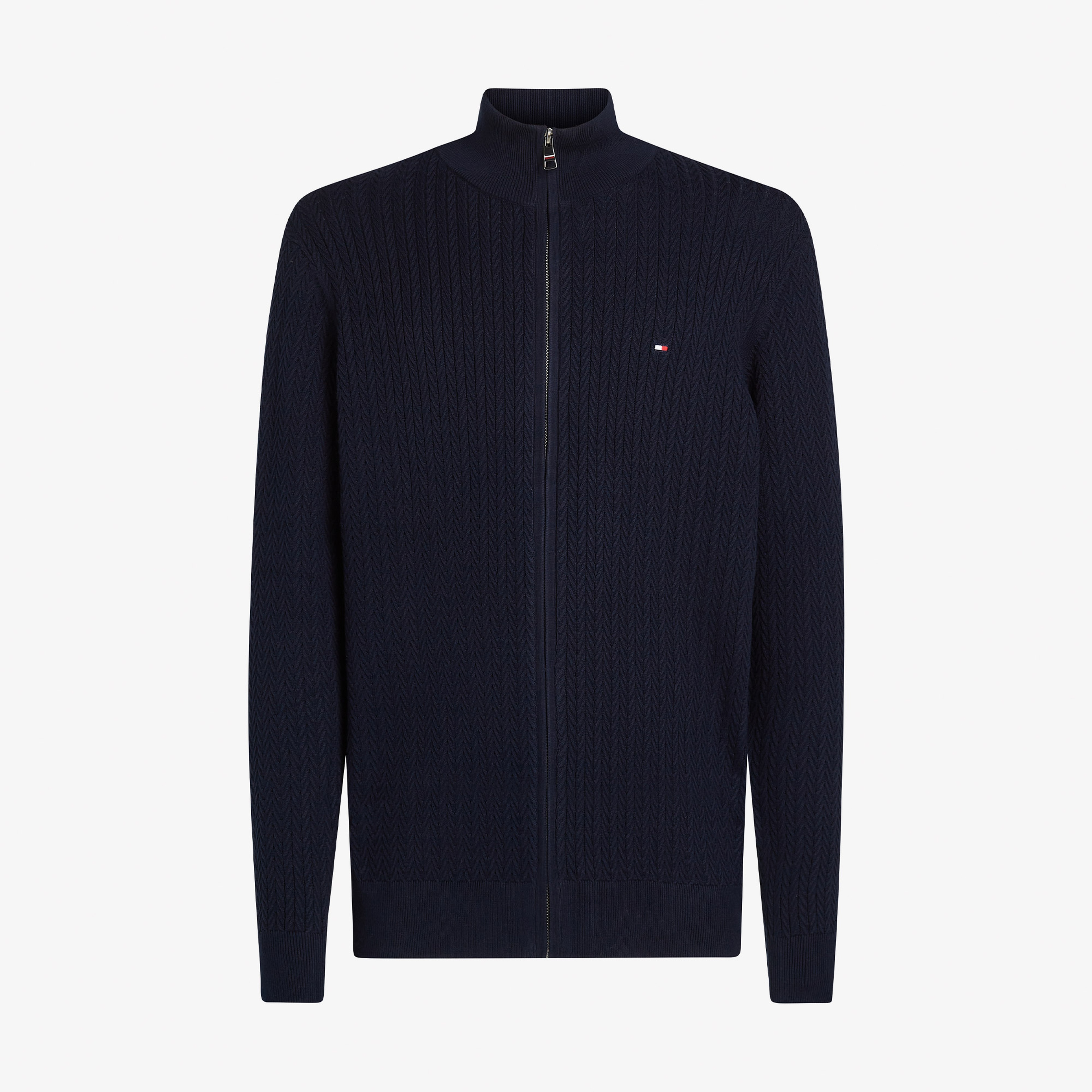 Tommy Hilfiger Erkek Mavi Triko