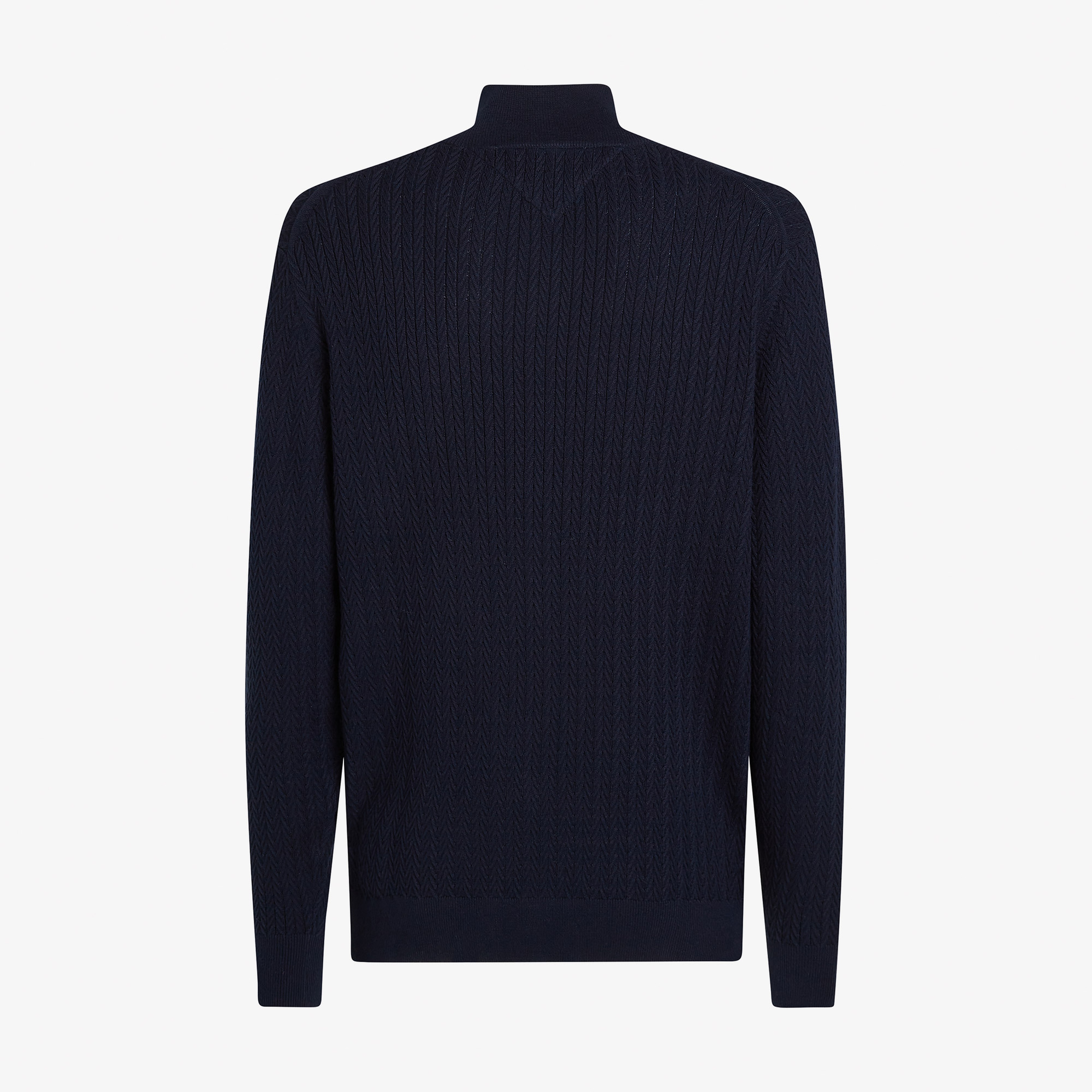 Tommy Hilfiger Erkek Mavi Triko