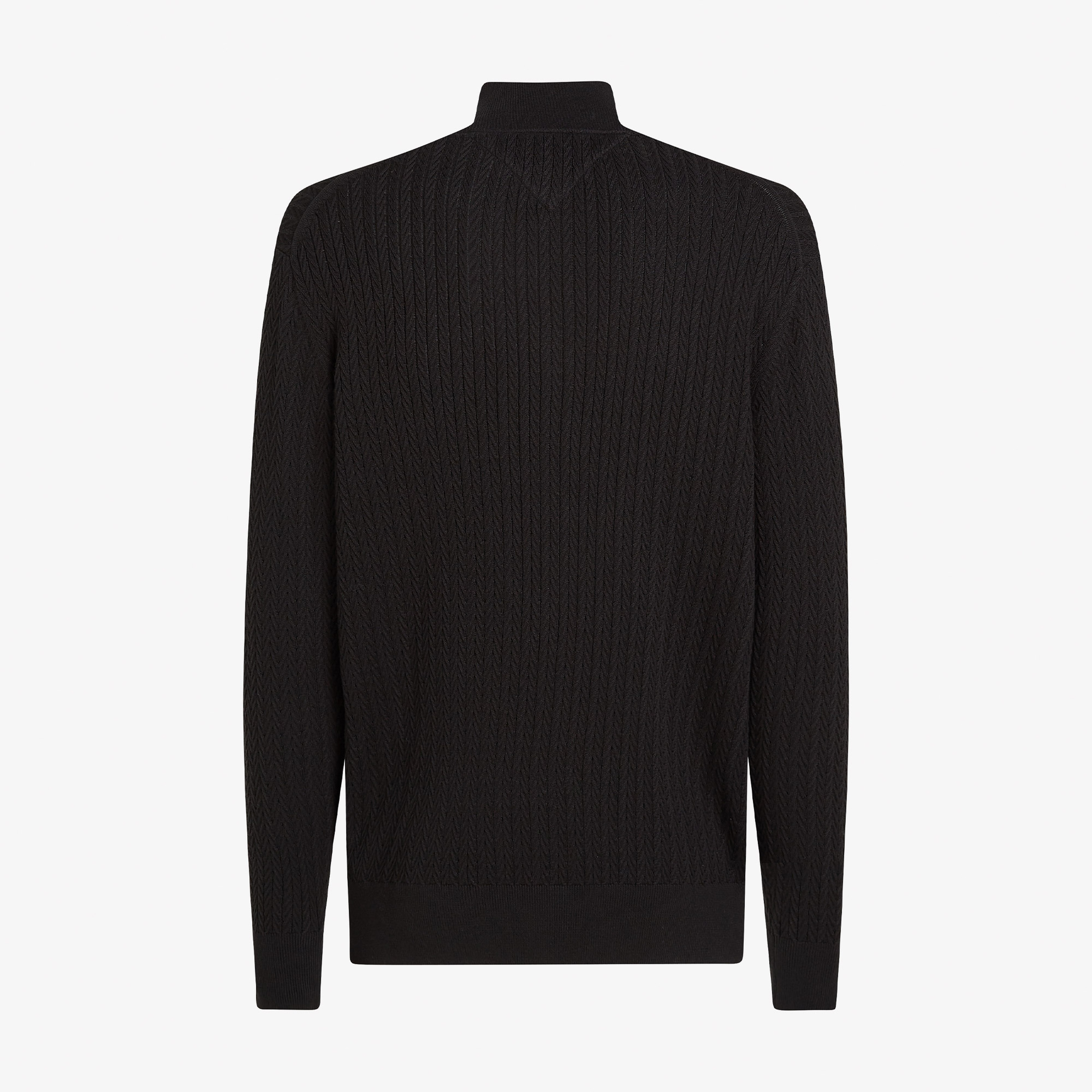 Tommy Hilfiger Erkek Siyah Triko