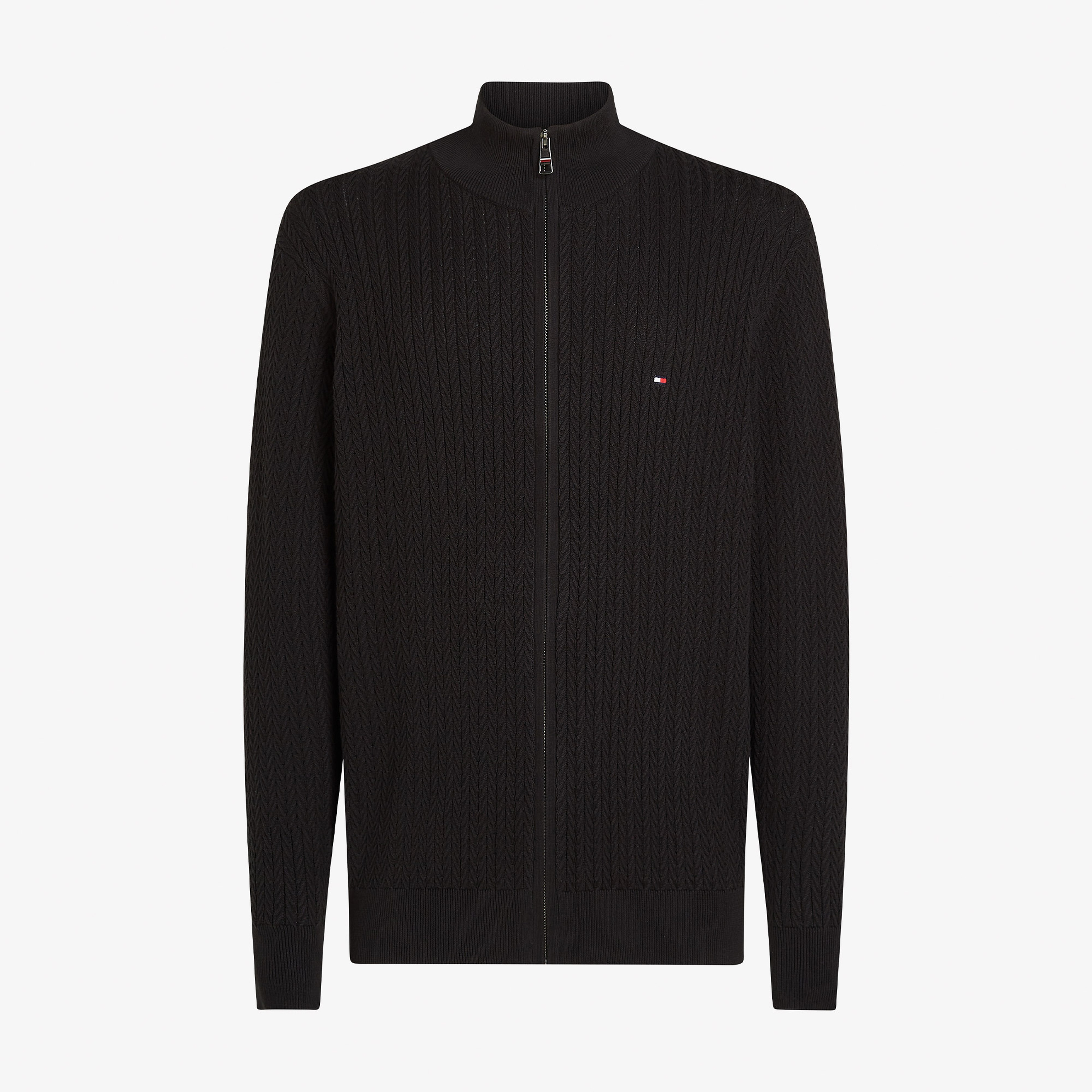 Tommy Hilfiger Erkek Siyah Triko