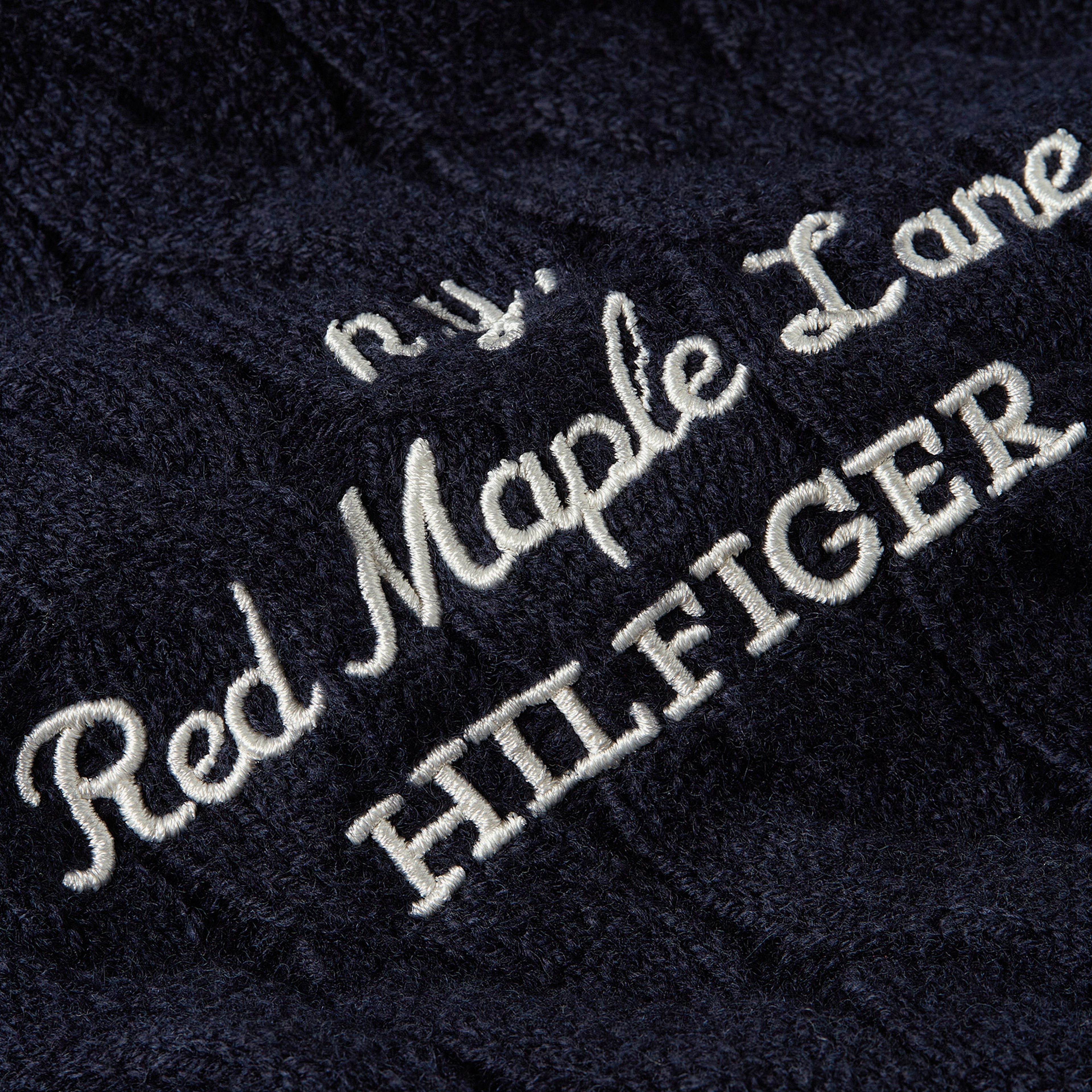 Tommy Hilfiger Kadın Mavi Triko