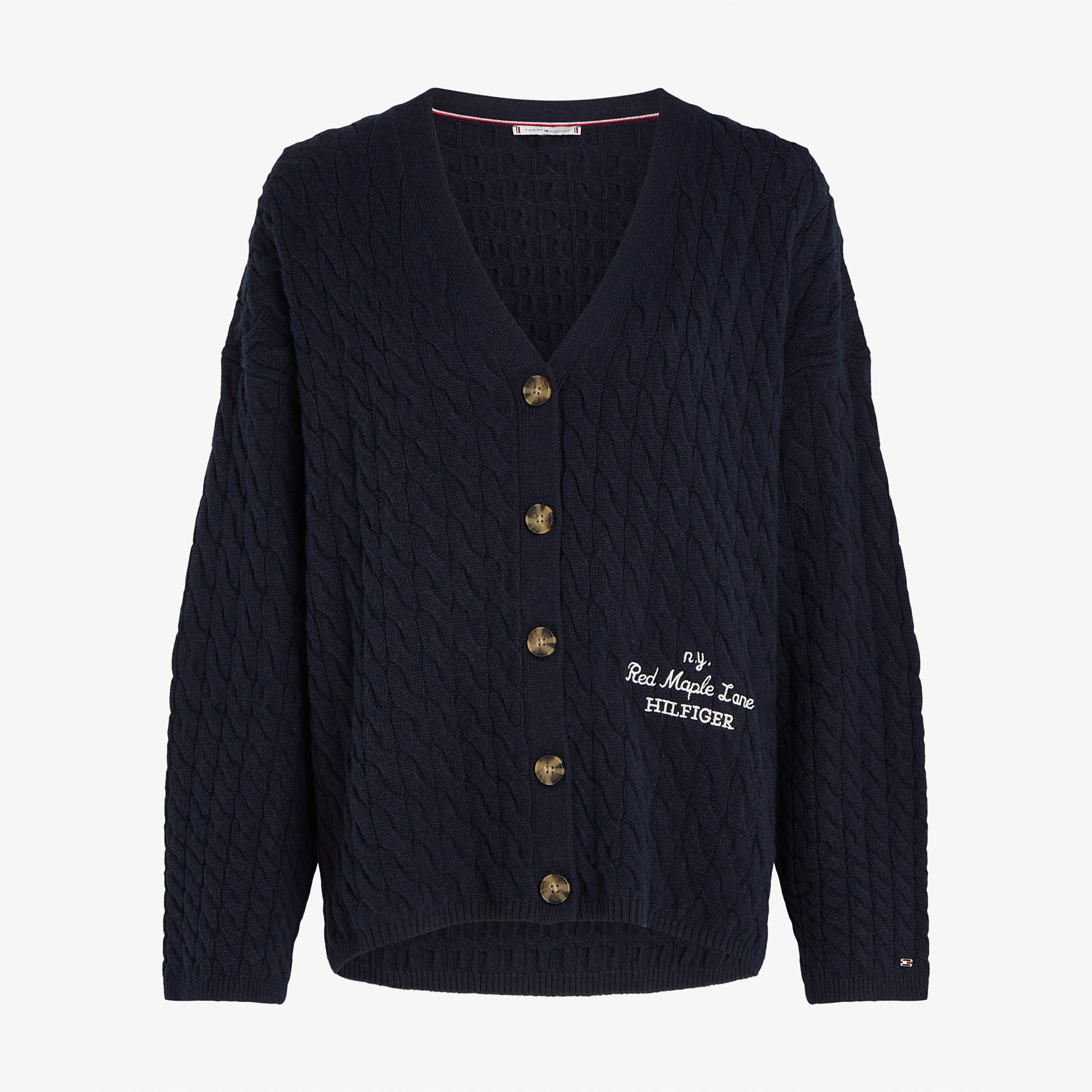Tommy Hilfiger Kadın Mavi Triko
