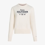 Tommy Hilfiger Kadın Krem Triko
