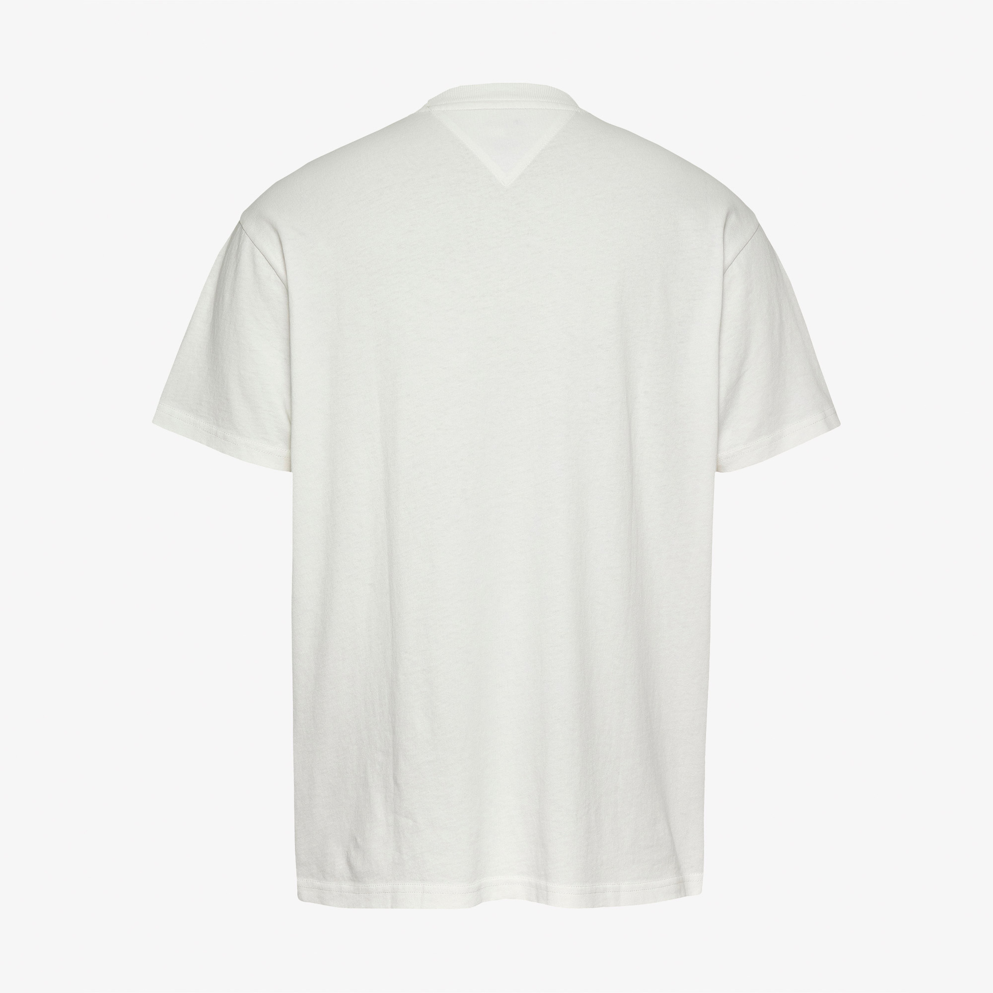 Tommy Jeans Relax Paisley Flag Erkek Beyaz T-Shirt
