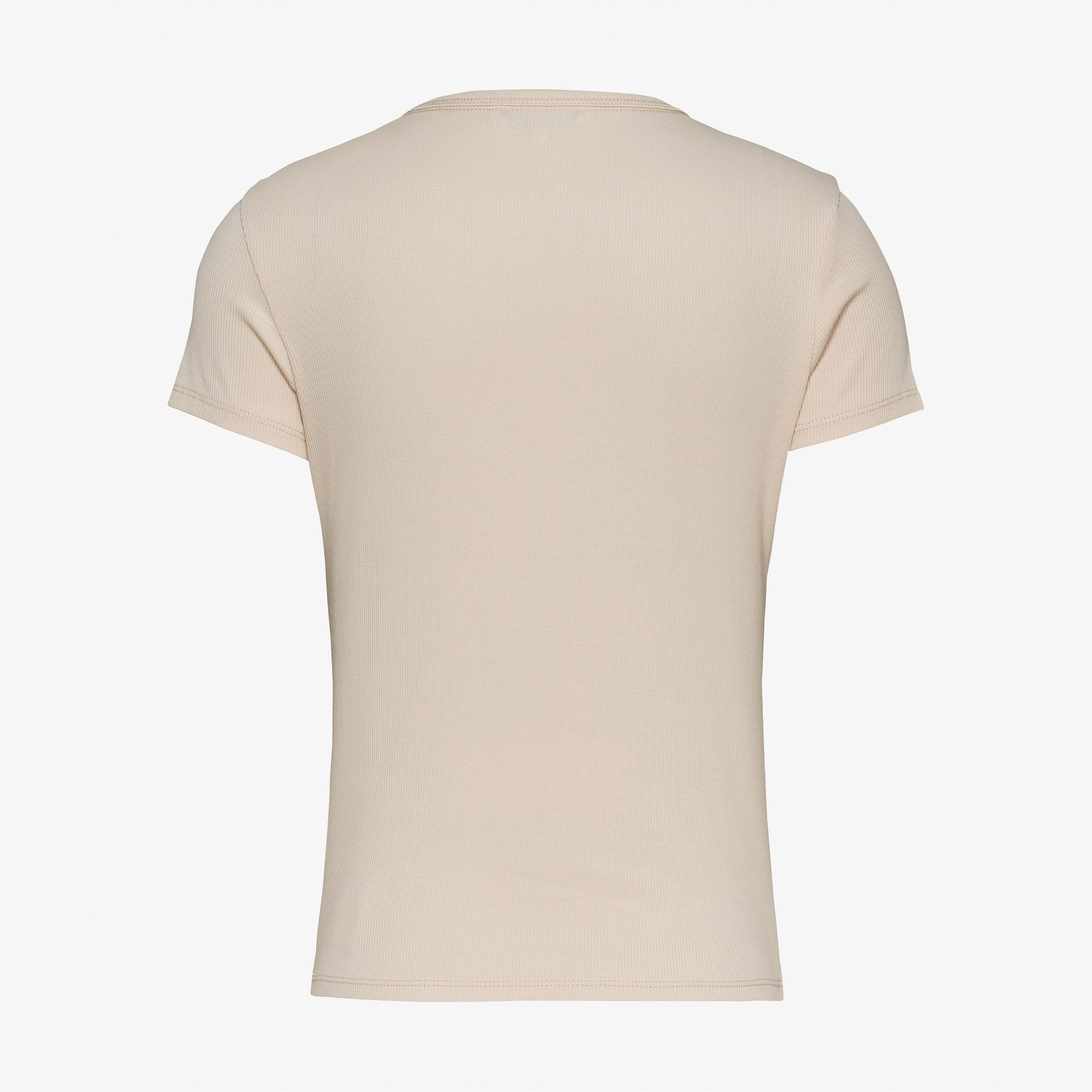 Tommy Hilfiger Kadın Bej T-Shirt