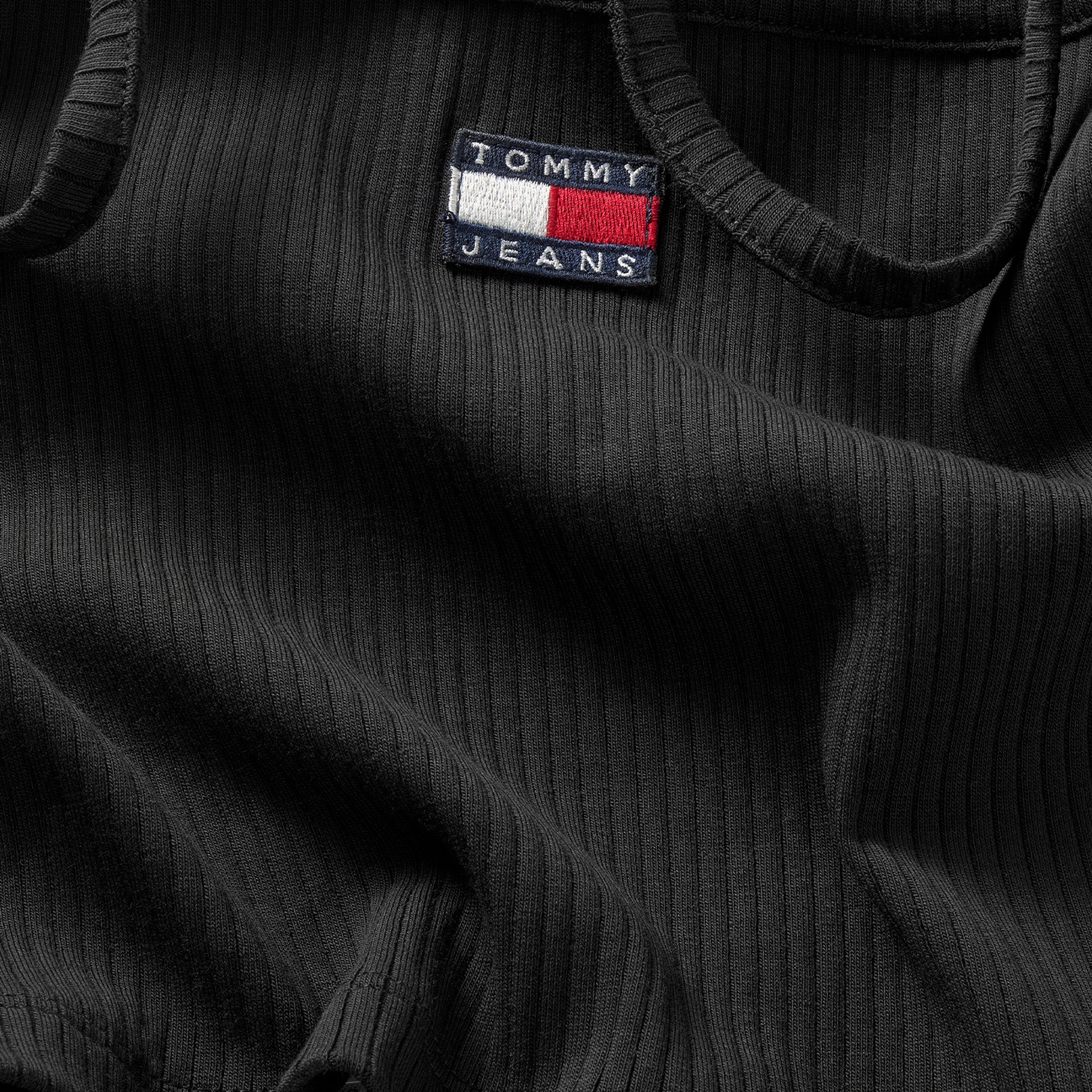 Tommy Jeans Kadın Siyah T-Shirt