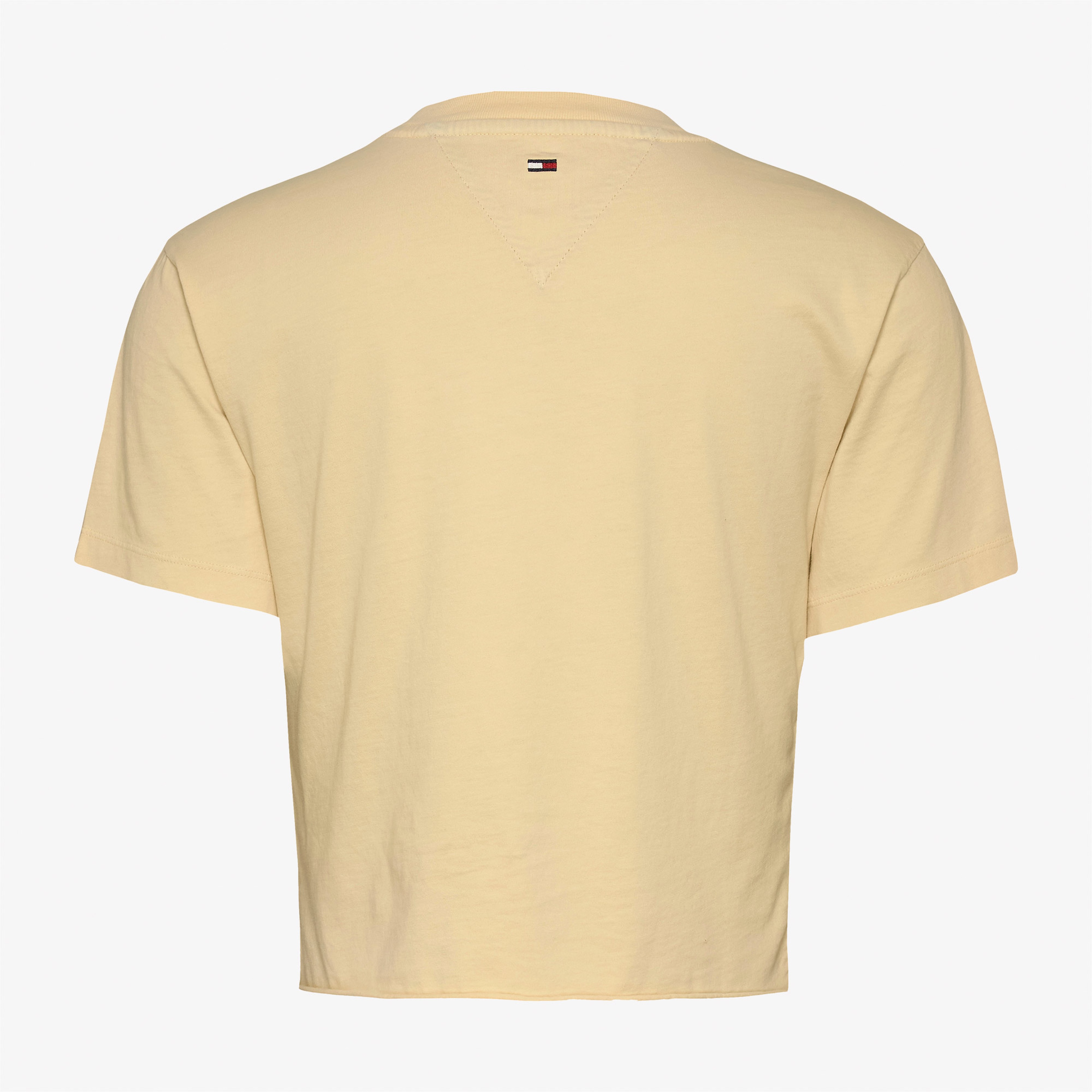 Tommy Jeans Tjcw Varsity Graphic Kadın Sarı T-Shirt