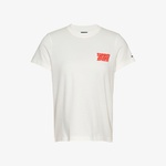Tommy Jeans Reg Tj Bubble Kadın Beyaz T-Shirt