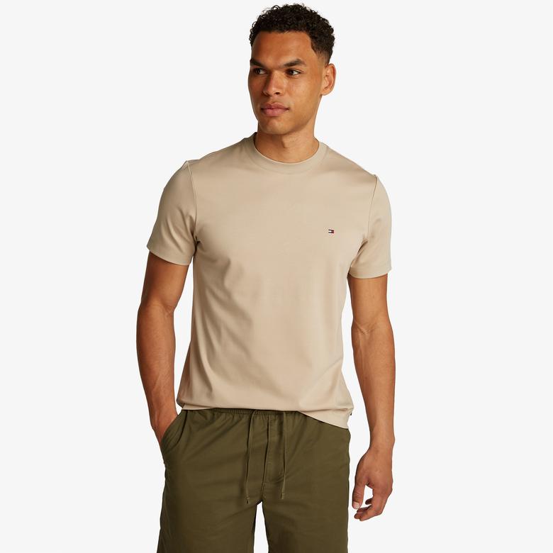 Tommy Hilfiger Luxury Interlock Erkek Haki T-Shirt