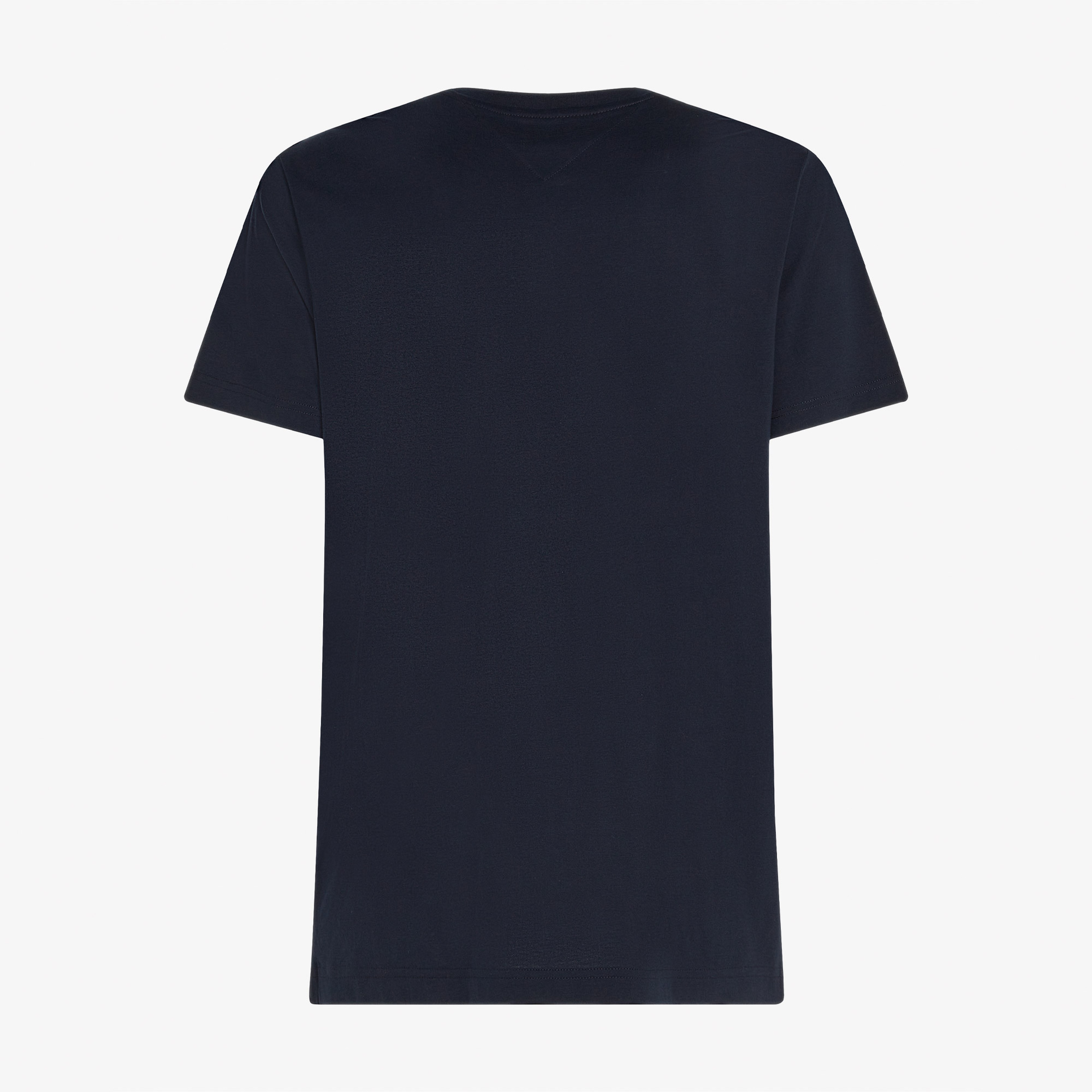 Tommy Hilfiger Central Chest Stripe Erkek Mavi T-Shirt