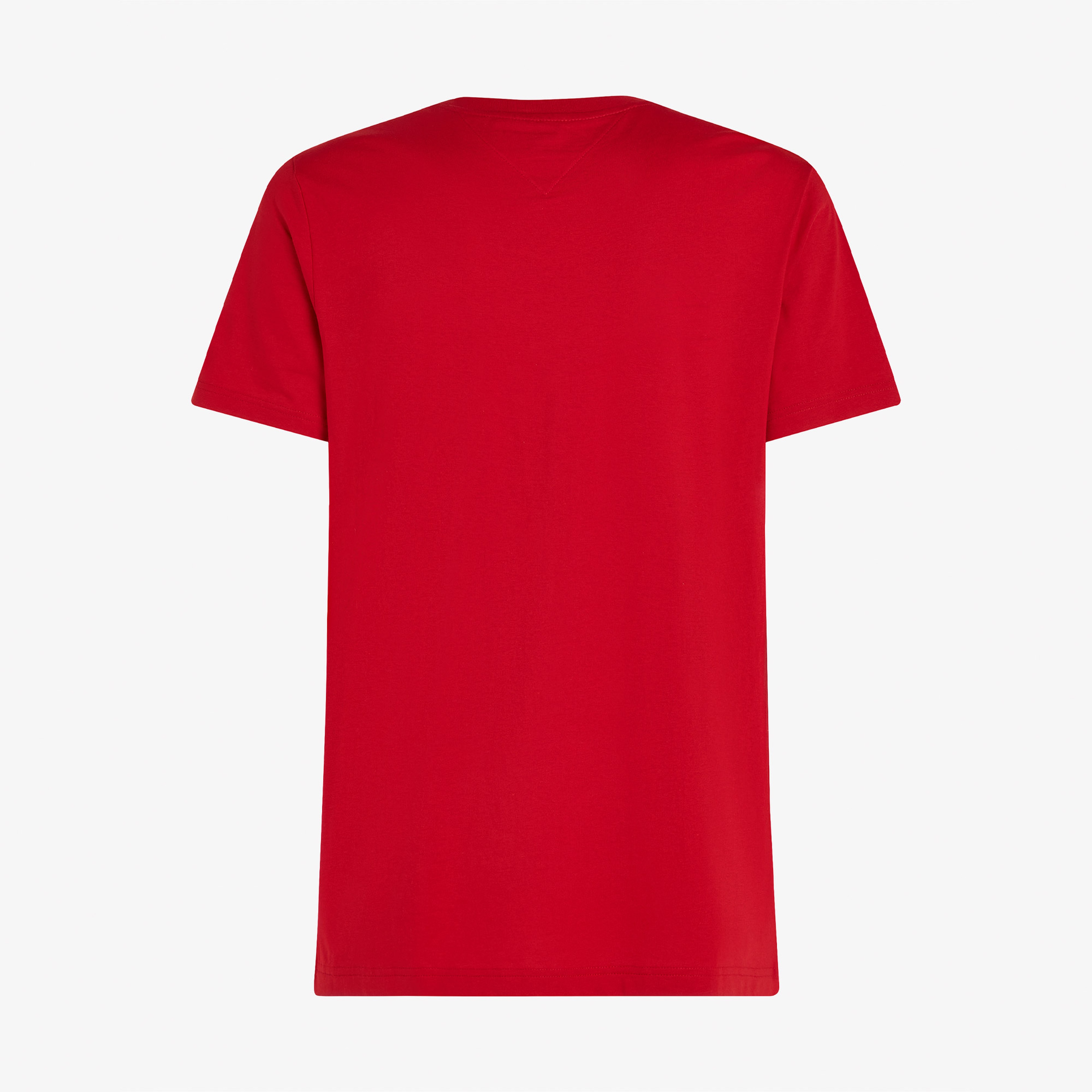 Tommy Hilfiger Central Chest Stripe Erkek Kırmızı T-Shirt