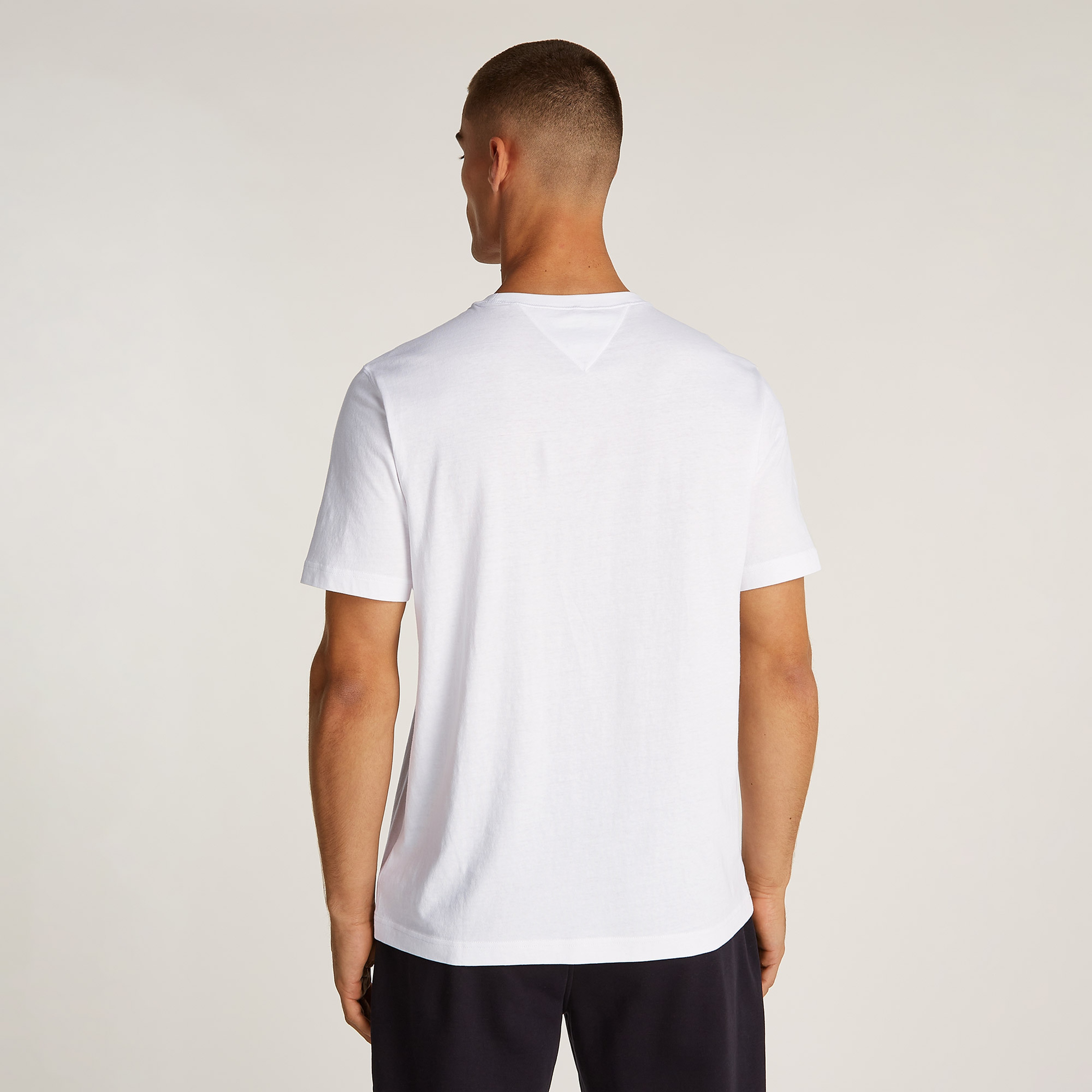 Tommy Hilfiger Big Erkek Beyaz T-Shirt