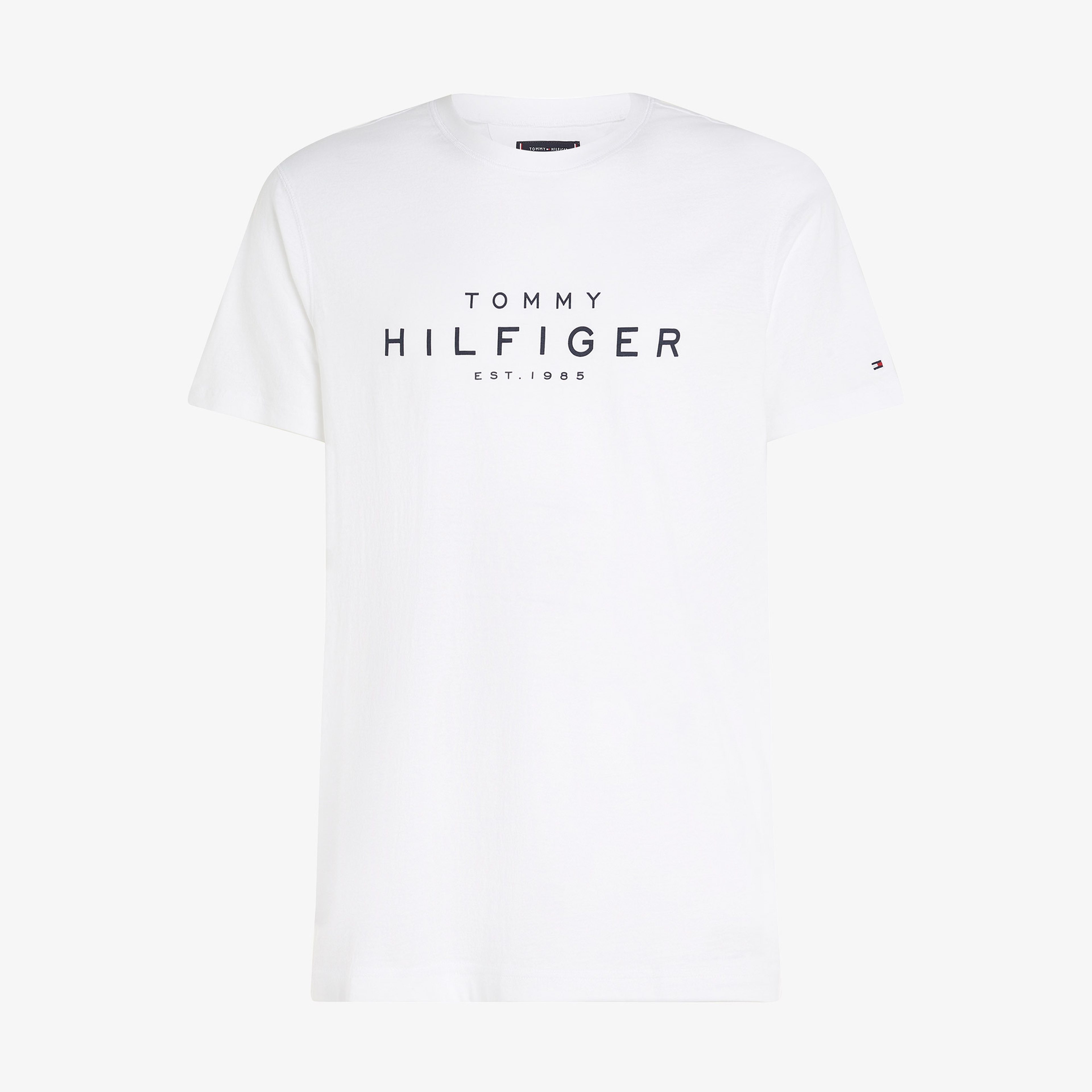 Tommy Hilfiger Big Erkek Beyaz T-Shirt