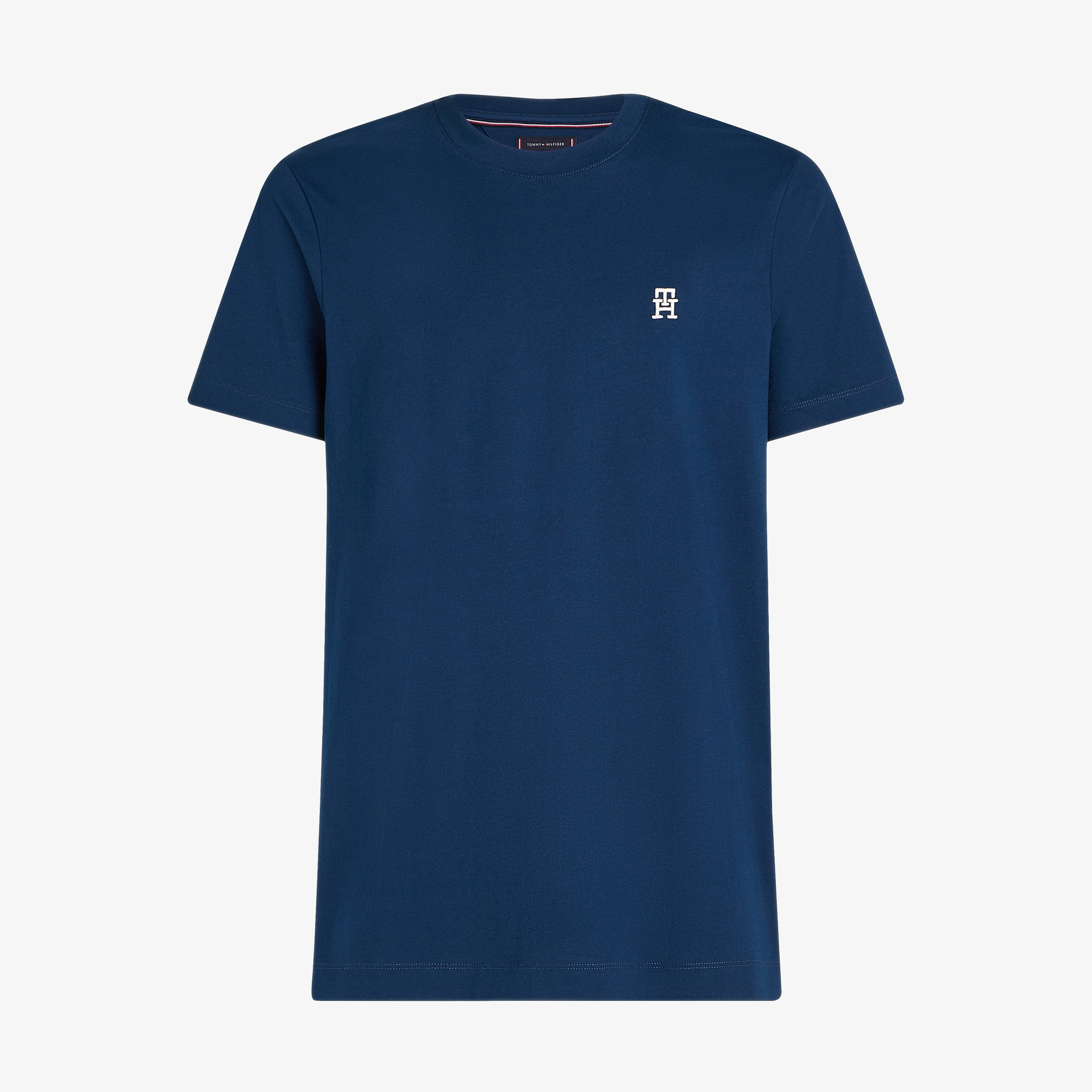 Tommy Hilfiger Monogram Imd Erkek Mavi T-Shirt