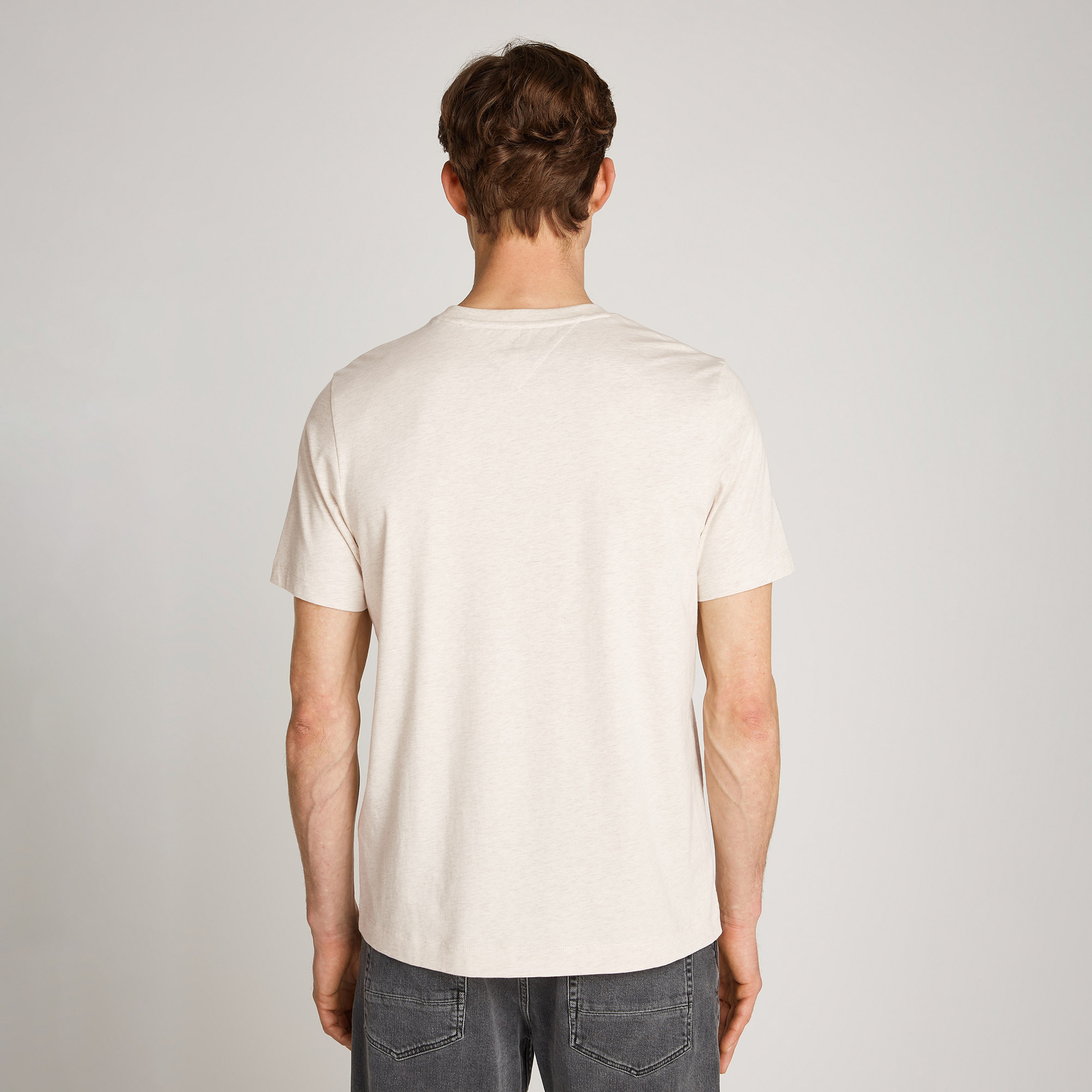 Tommy Hilfiger Monogram Imd Erkek Kahverengi T-Shirt