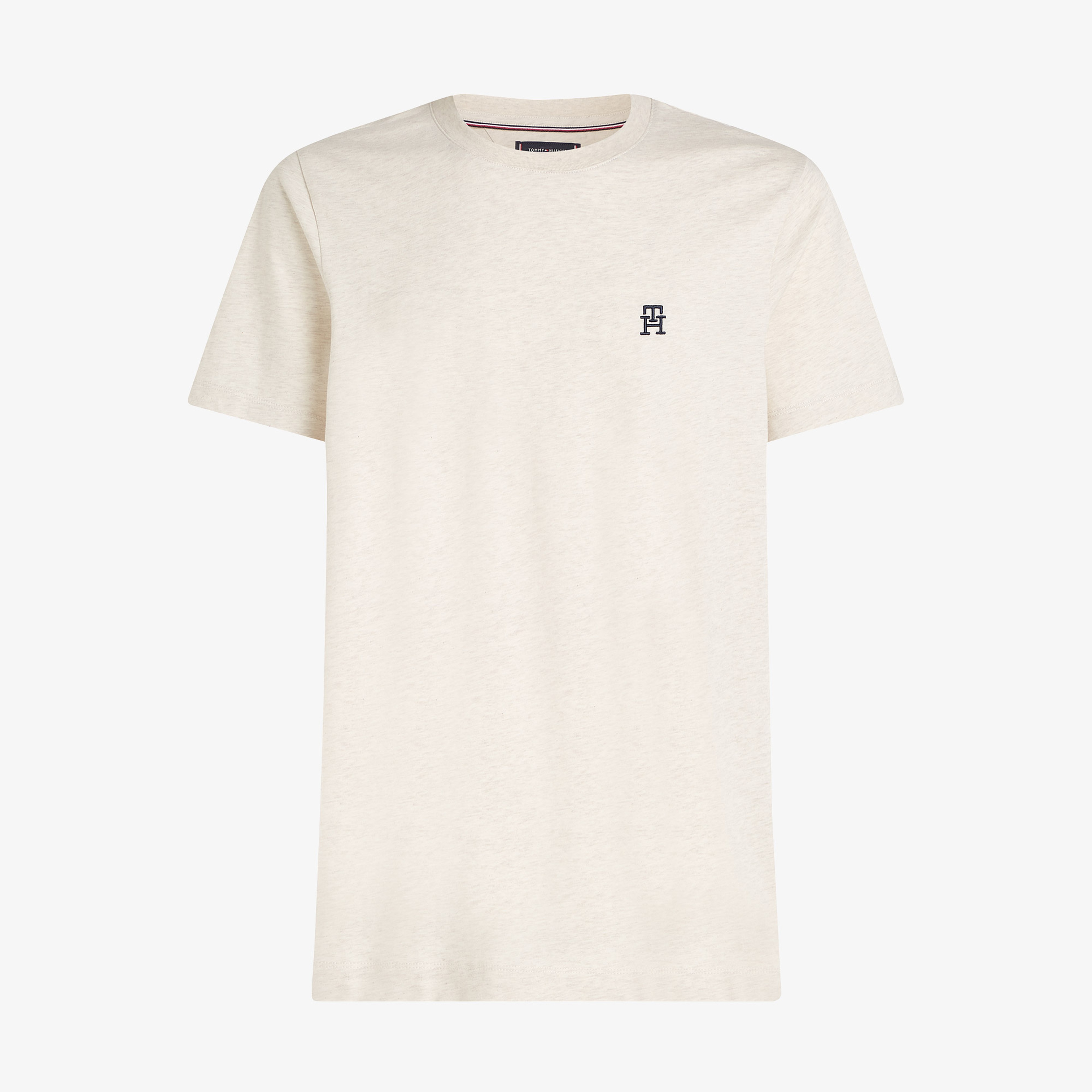 Tommy Hilfiger Monogram Imd Erkek Kahverengi T-Shirt