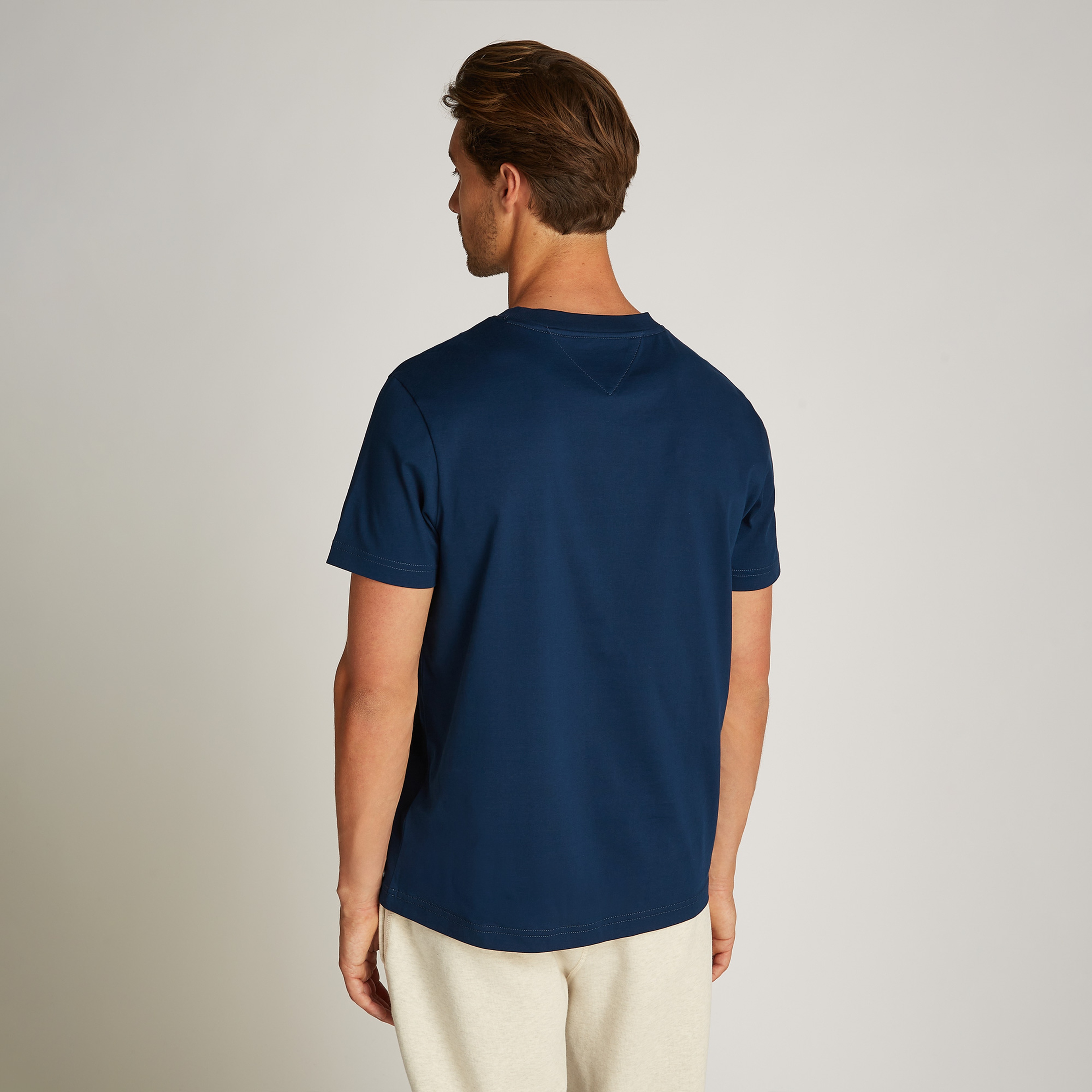 Tommy Hilfiger Erkek Mavi T-Shirt