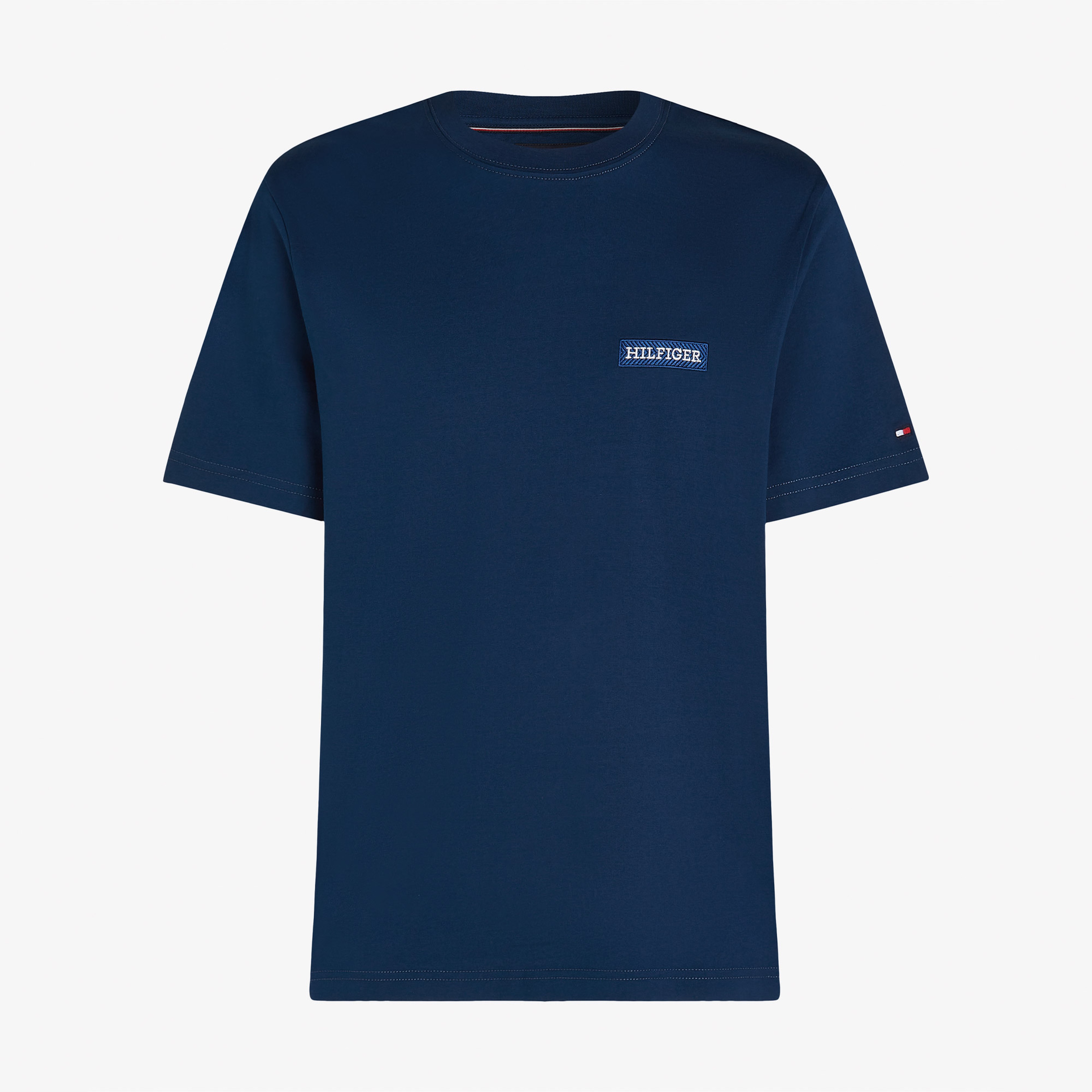 Tommy Hilfiger Erkek Mavi T-Shirt