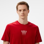 Tommy Hilfiger Crest Embro Erkek Kırmızı T-Shirt