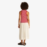 Tommy Hilfiger Slim 5X2 Rib Tank Kadın Kırmızı T-Shirt