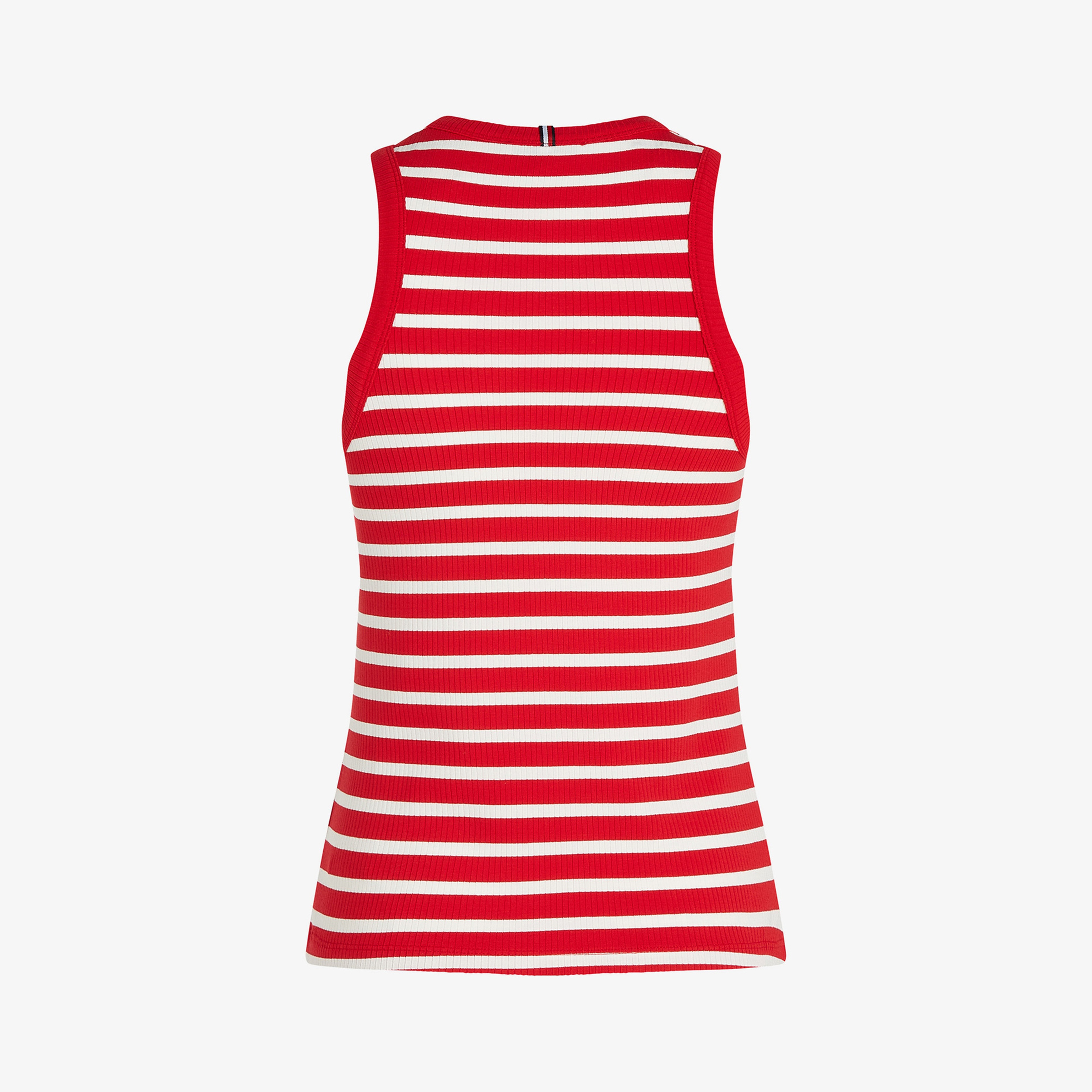 Tommy Hilfiger Slim 5X2 Rib Tank Kadın Kırmızı T-Shirt