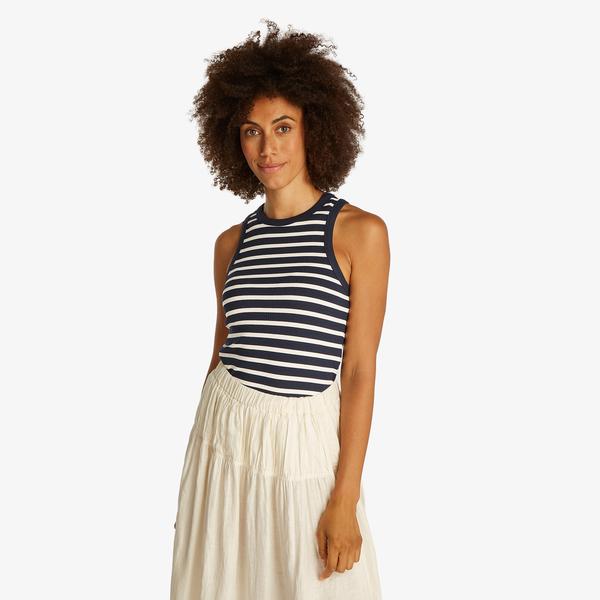 Tommy Hilfiger Kadın Mavi T-Shirt