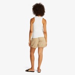 Tommy Hilfiger Slim 5X2 Rib Mid Kadın Beyaz T-Shirt