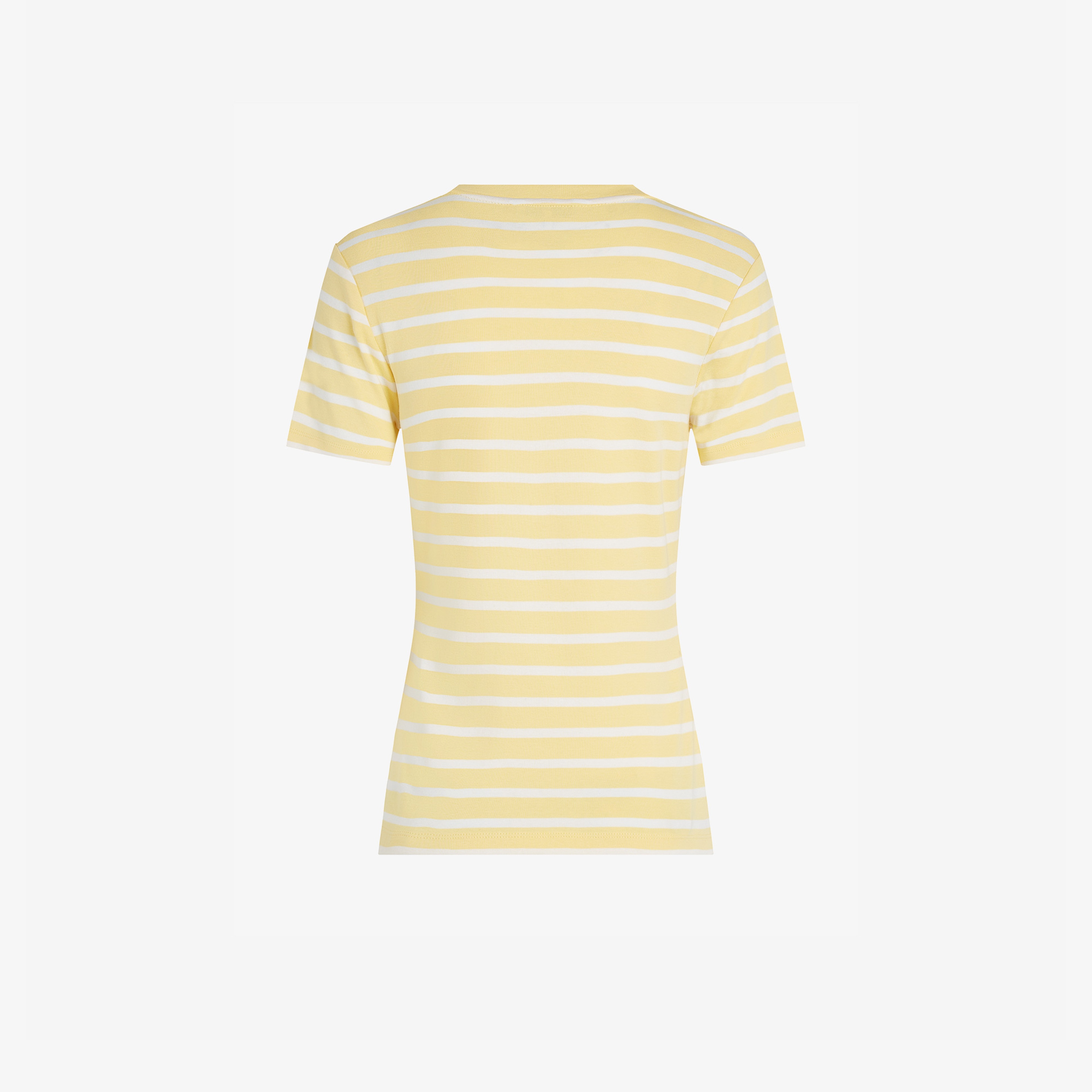 Tommy Hilfiger Slim Cody C-Nk Kadın Sarı T-Shirt