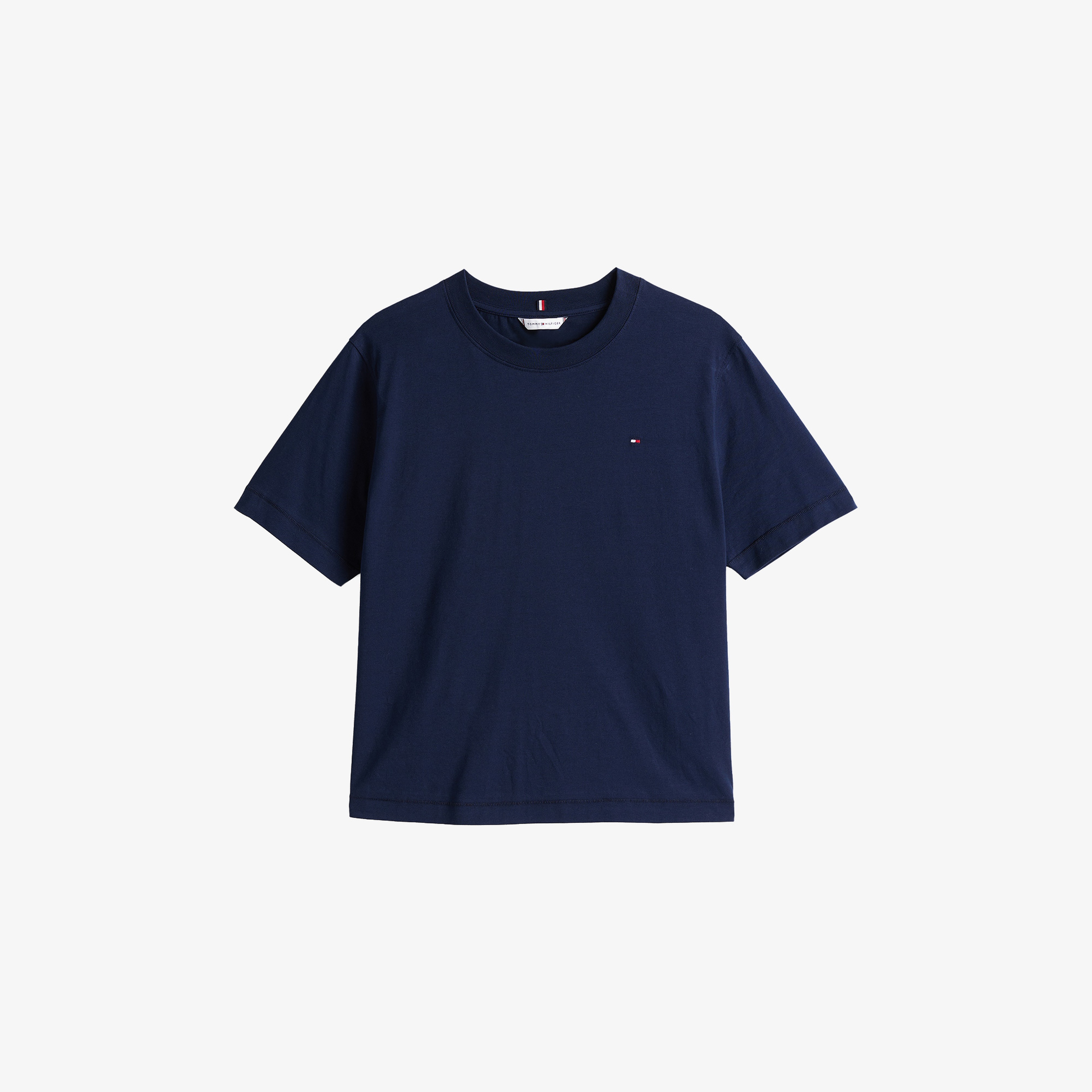 Tommy Hilfiger Modern Relaxed C-Nk Kadın Lacivert T-Shirt
