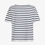 Tommy Hilfiger Modern Co Linen C-Nk Kadın Mavi T-Shirt