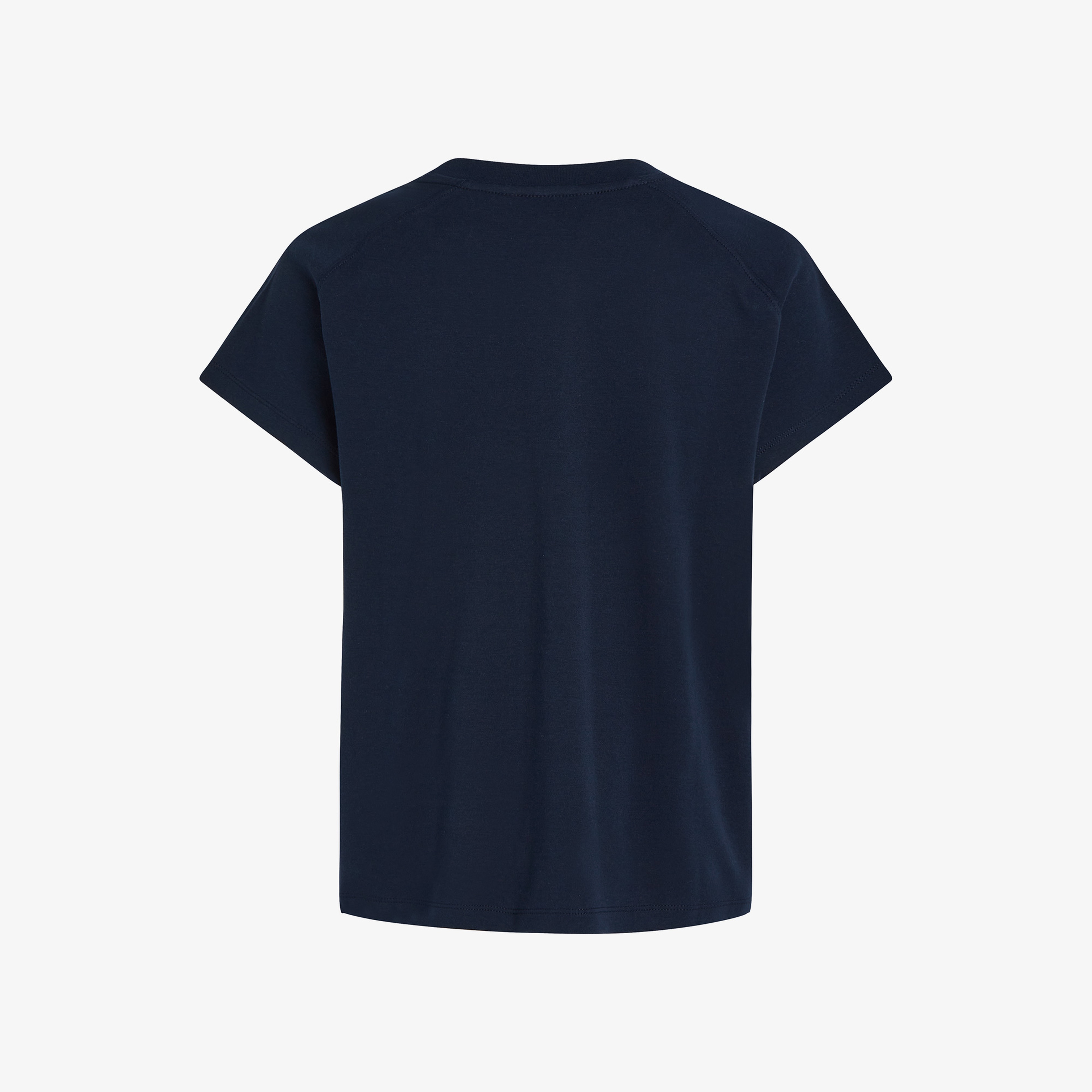 Tommy Hilfiger Mdrn Slv Corp Logo Kadın Lacivert T-Shirt