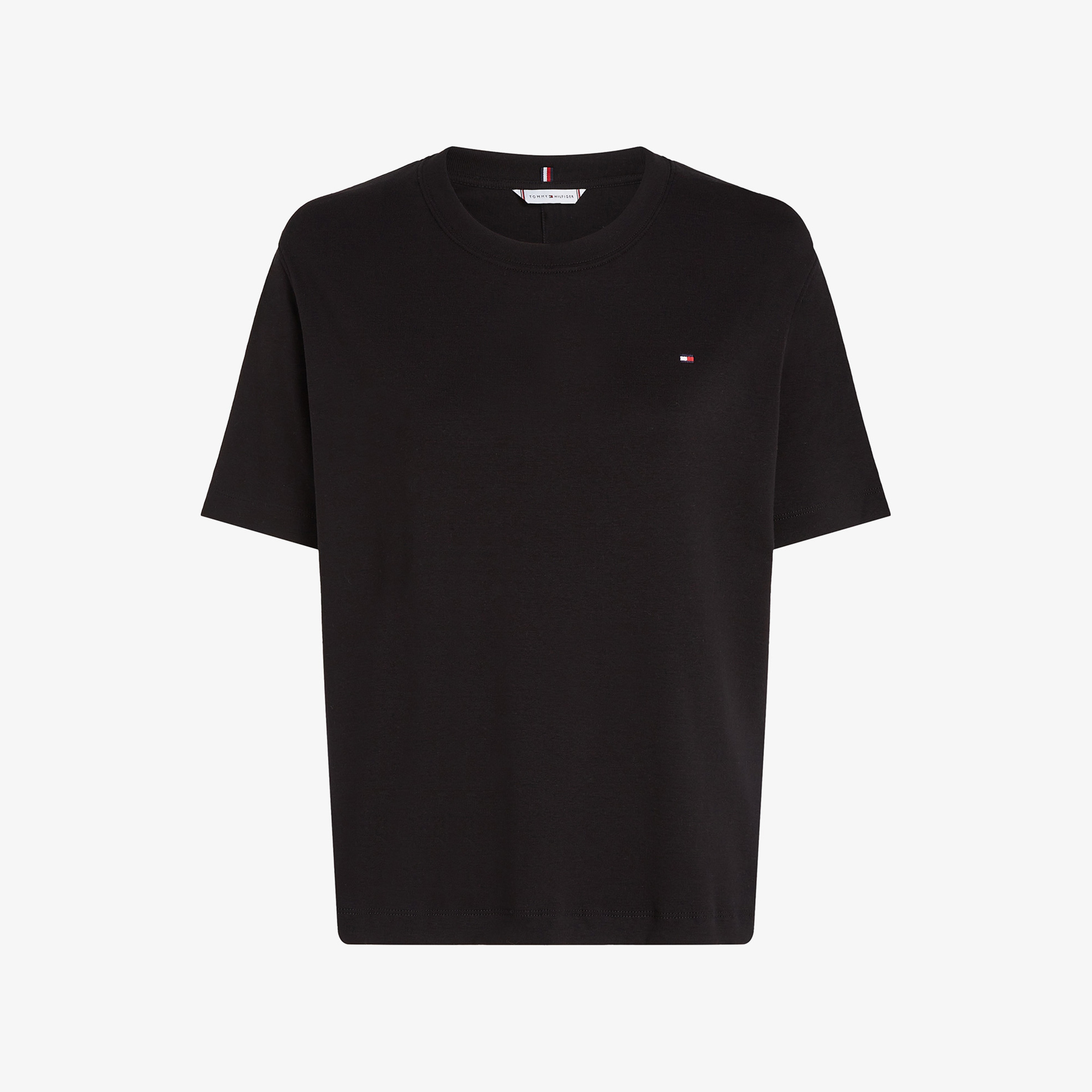 Tommy Hilfiger Relax Modern Cody Kadın Siyah T-Shirt