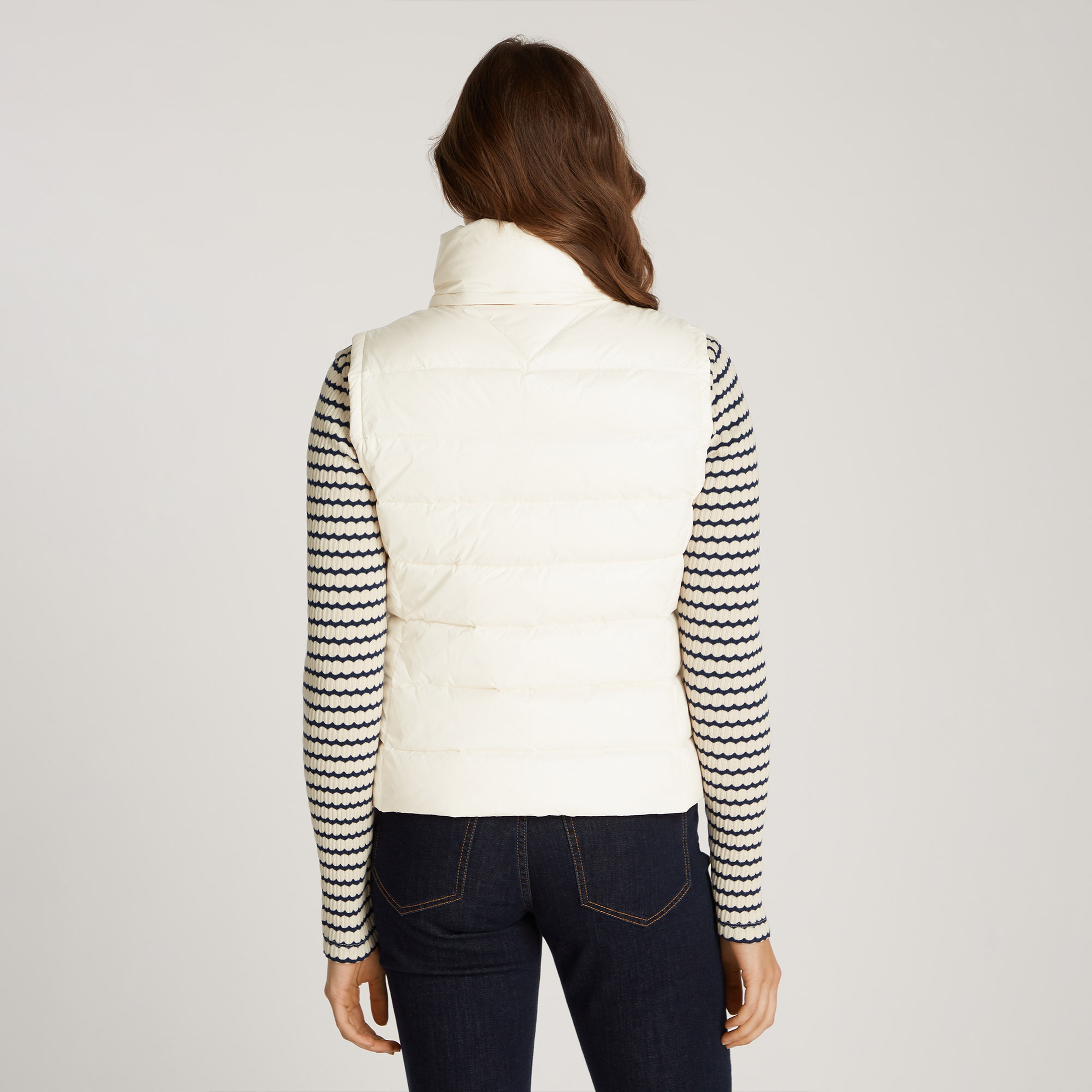 Tommy Hilfiger Lw Down Feminine Gloss Kadın Sarı Yelek