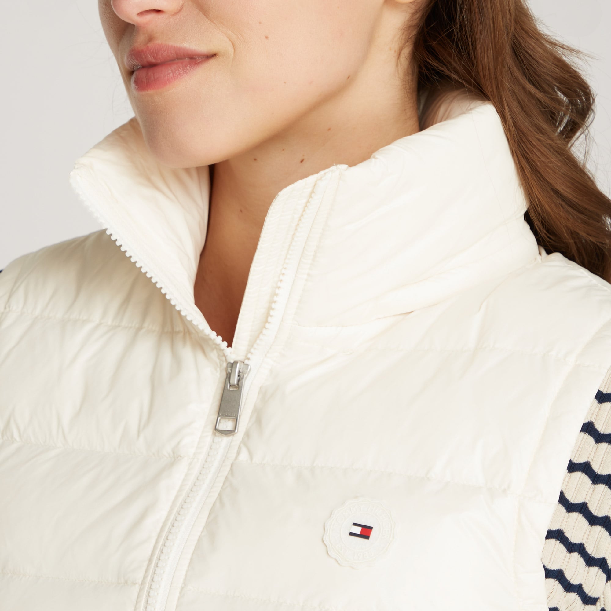 Tommy Hilfiger Lw Down Feminine Gloss Kadın Sarı Yelek