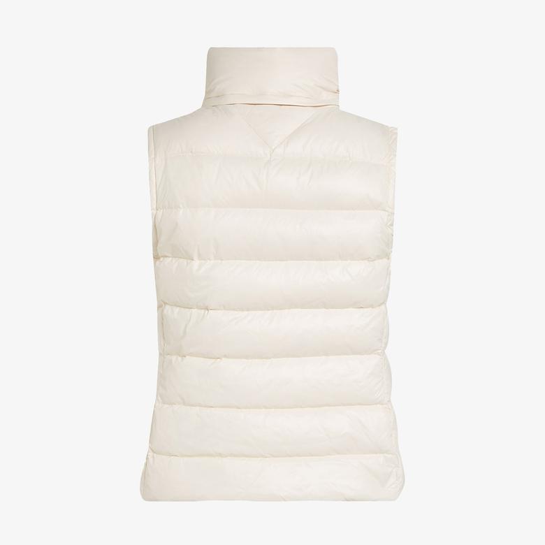 Tommy Hilfiger Lw Down Feminine Gloss Kadın Sarı Yelek