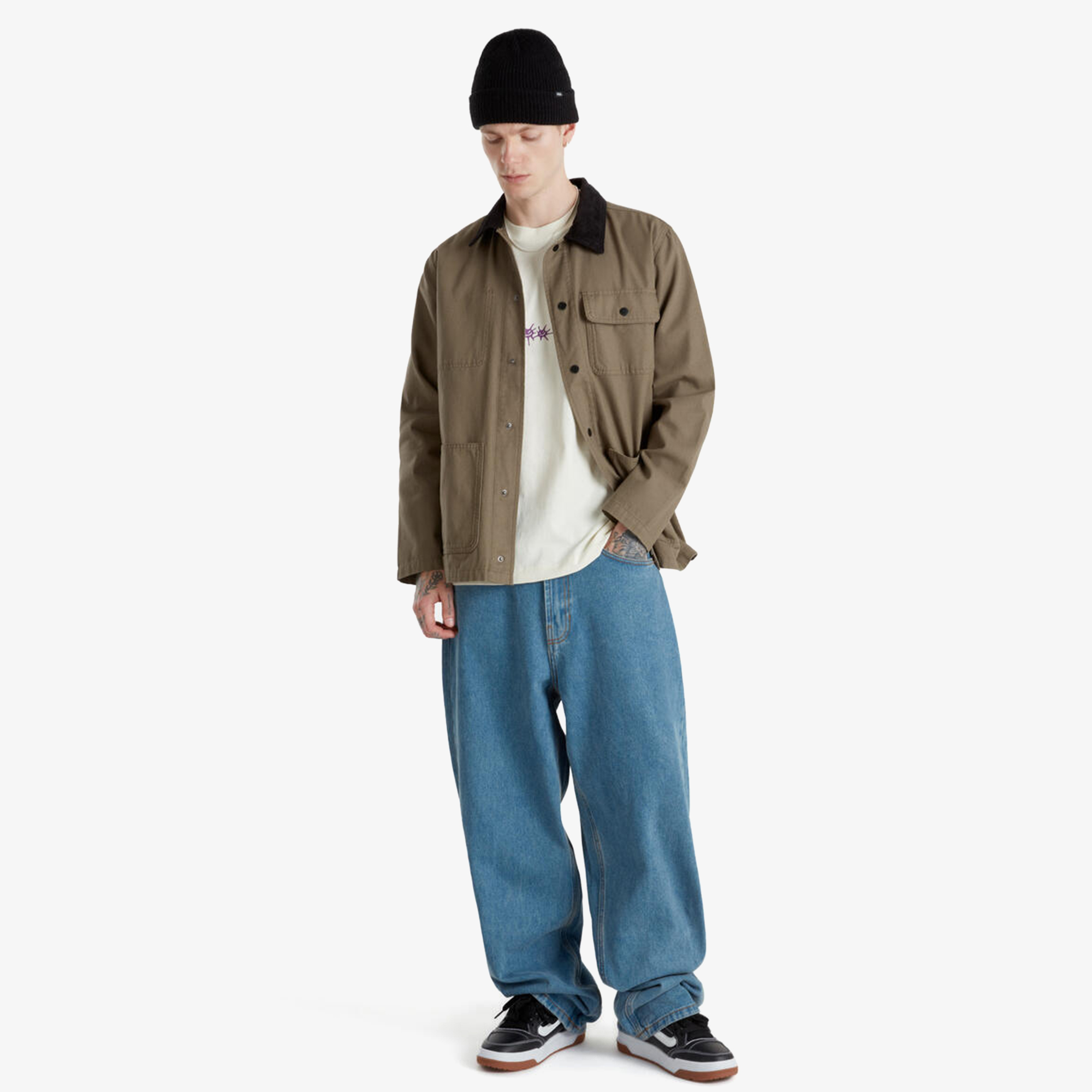 Vans Mn Drill Chore Coat Erkek Siyah CeketMVN0A3WF19JC1| Occasion