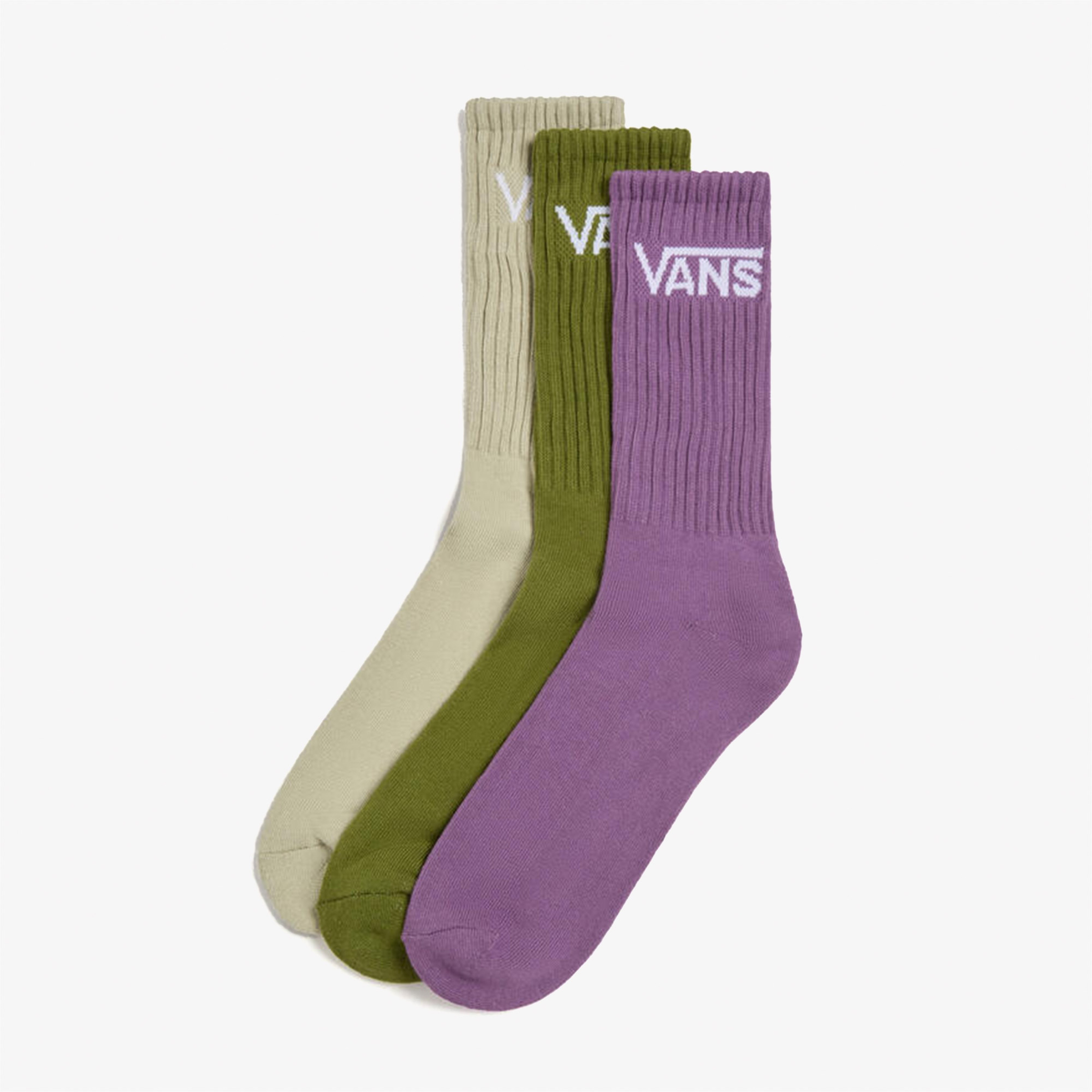 Vans Classic Crew Erkek Yeşil Çorap
