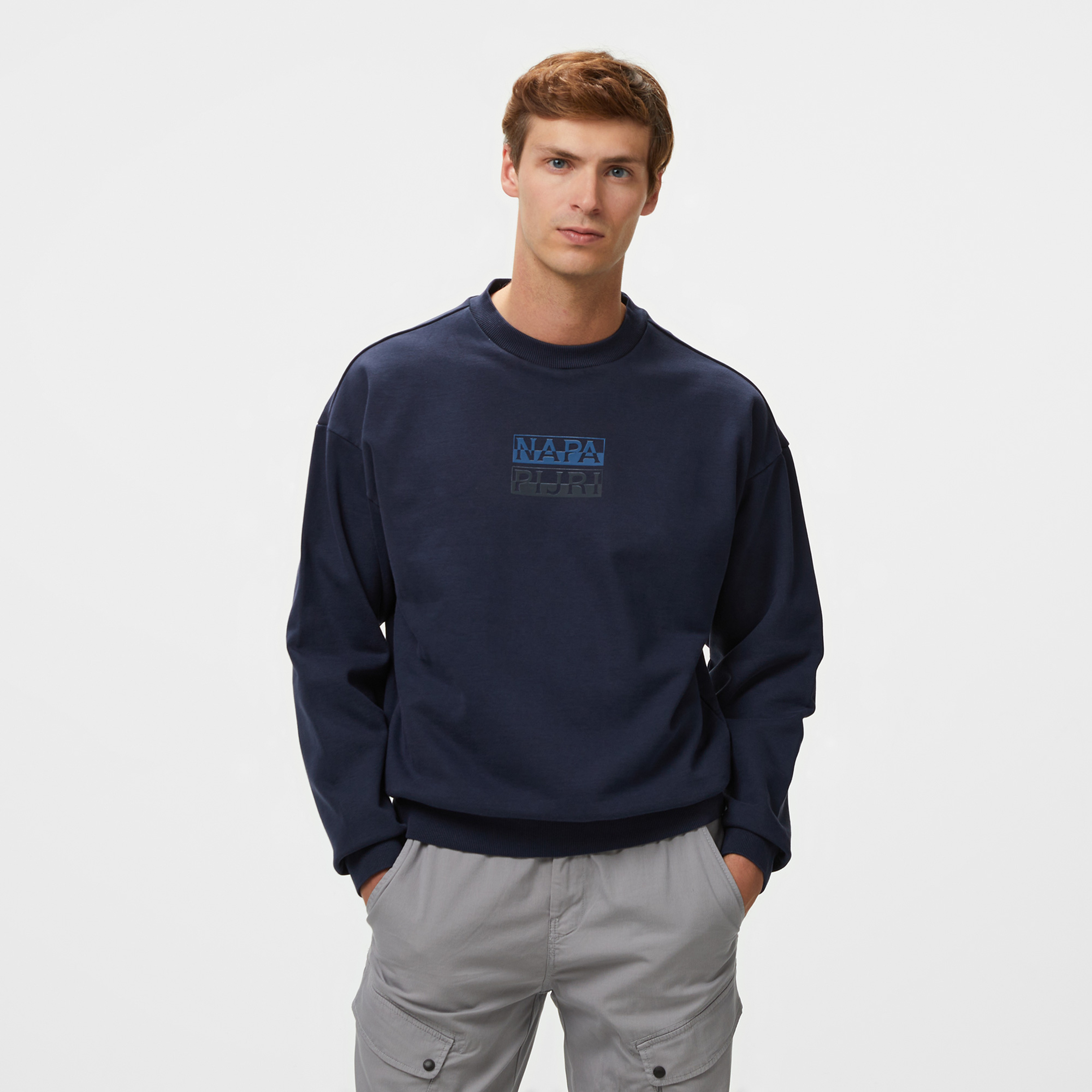 Napapijri Erkek Siyah Sweatshirt