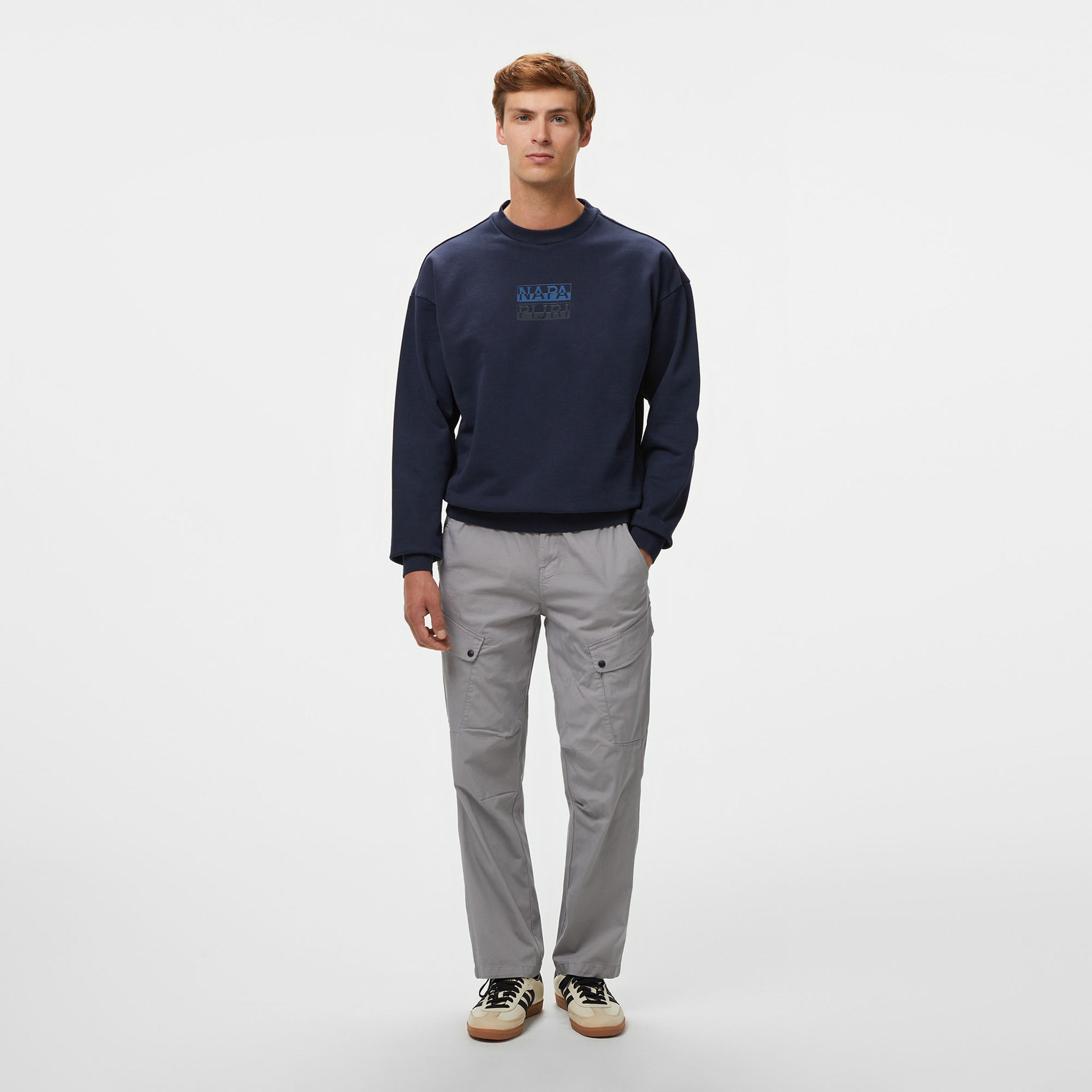 Napapijri Erkek Siyah Sweatshirt