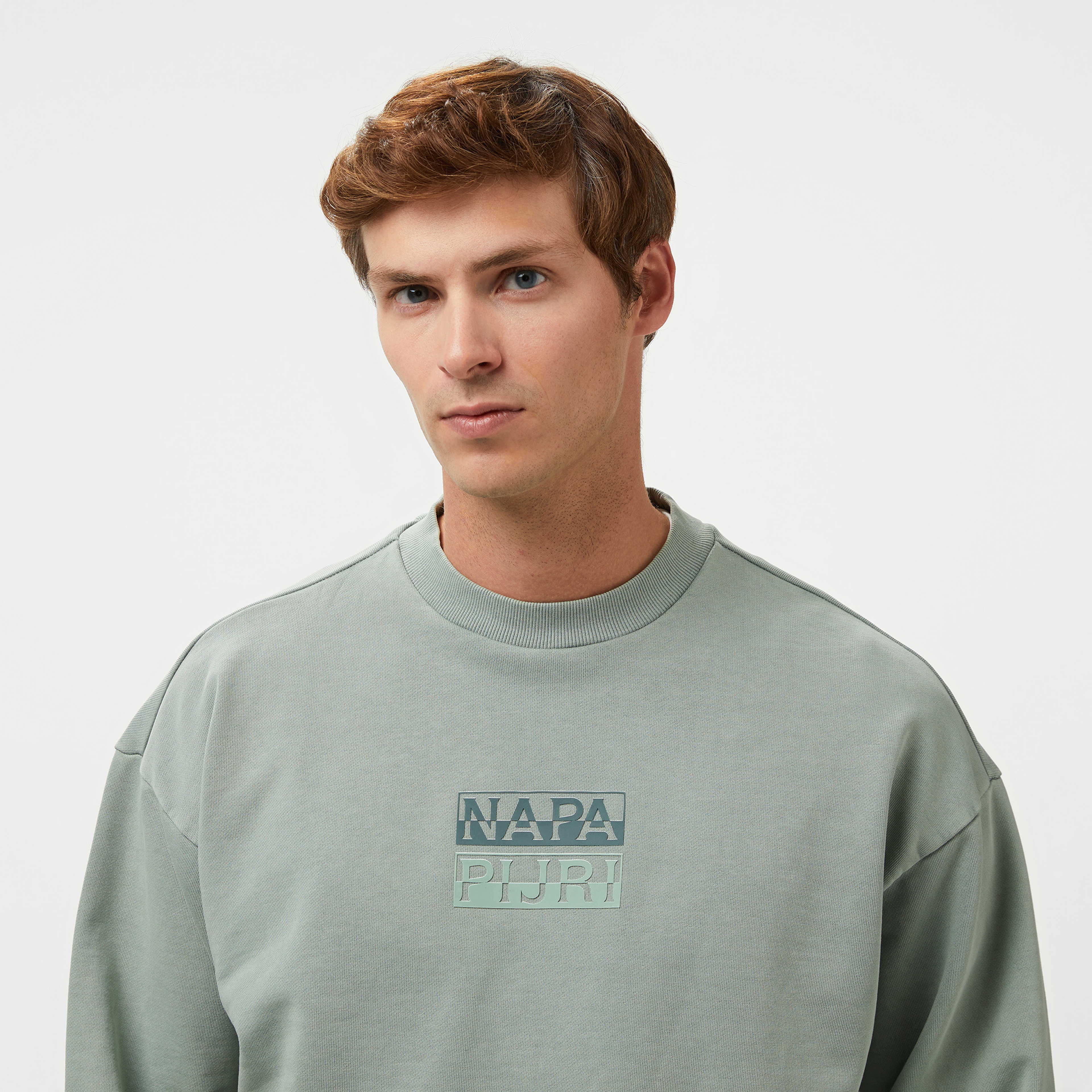 Napapijri Erkek Yeşil Sweatshirt